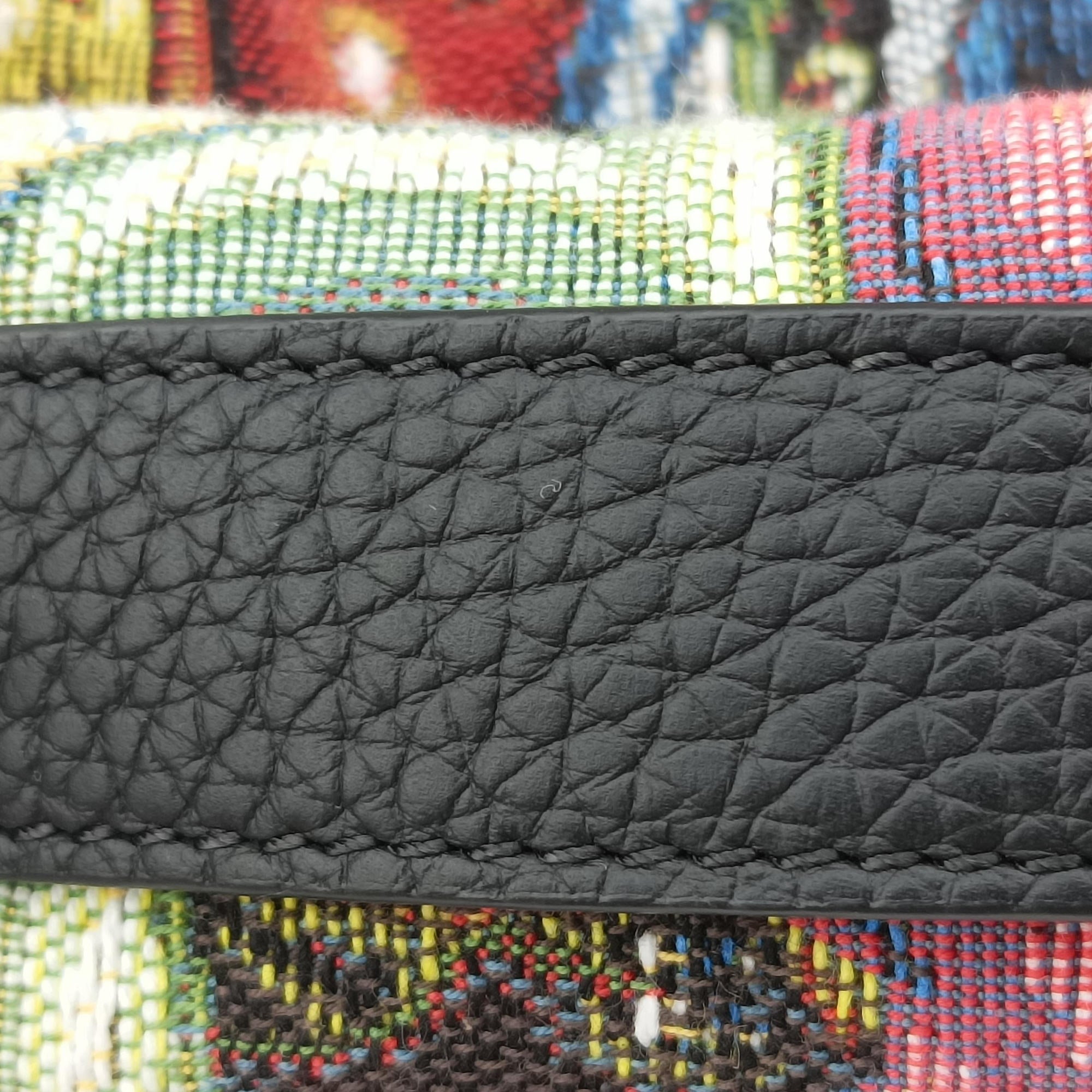 DIOR AND KENNY SCHARF Saddle Soft Multicolour Jacquard Canvas × Grained Calfskin 29-BO-0221ディオール＆ケニー シャーフ サドル ソフト マルチカラー ジャカード × グレインドカーフスキン 29-BO-0221