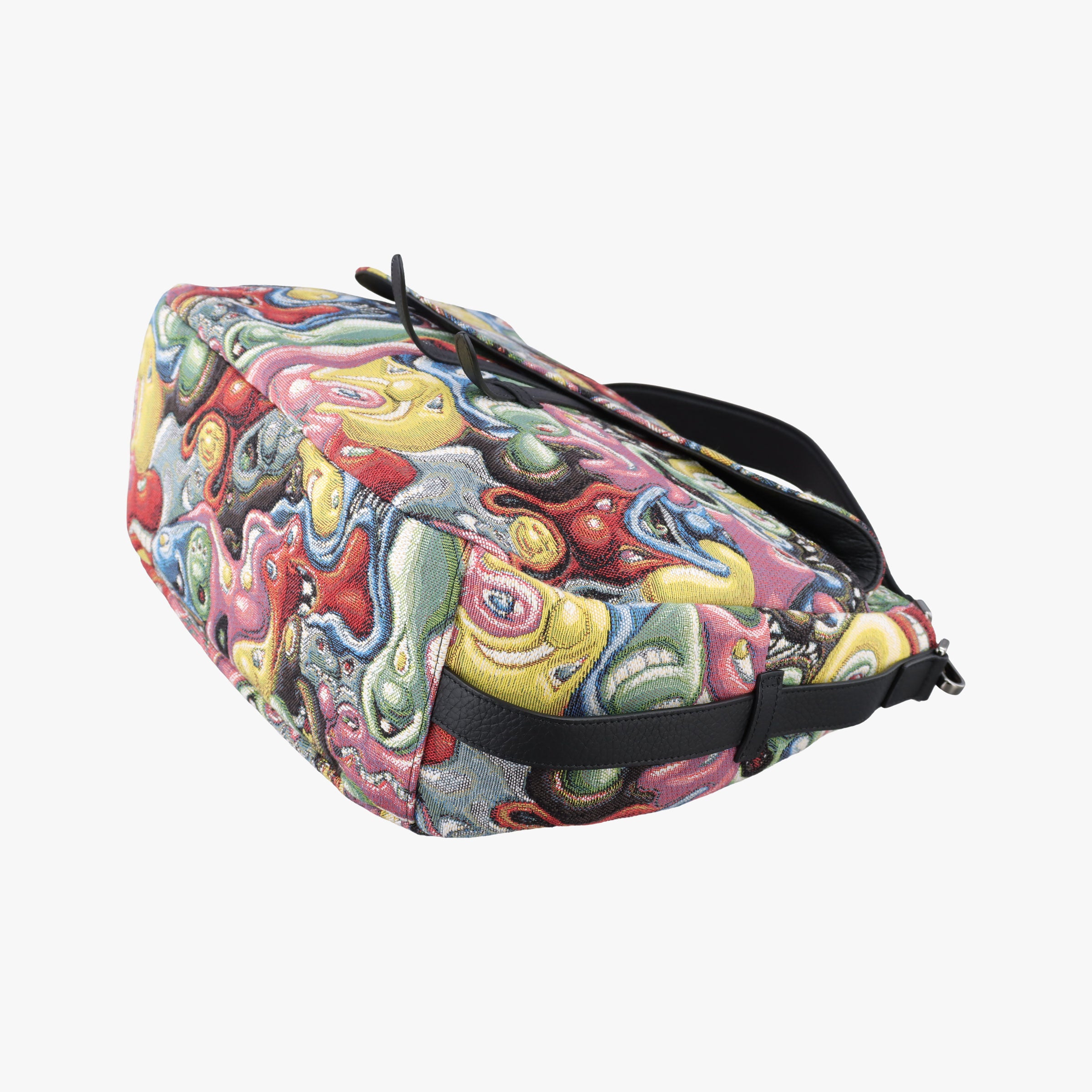 DIOR AND KENNY SCHARF Saddle Soft Multicolour Jacquard Canvas × Grained Calfskin 29-BO-0221ディオール＆ケニー シャーフ サドル ソフト マルチカラー ジャカード × グレインドカーフスキン 29-BO-0221