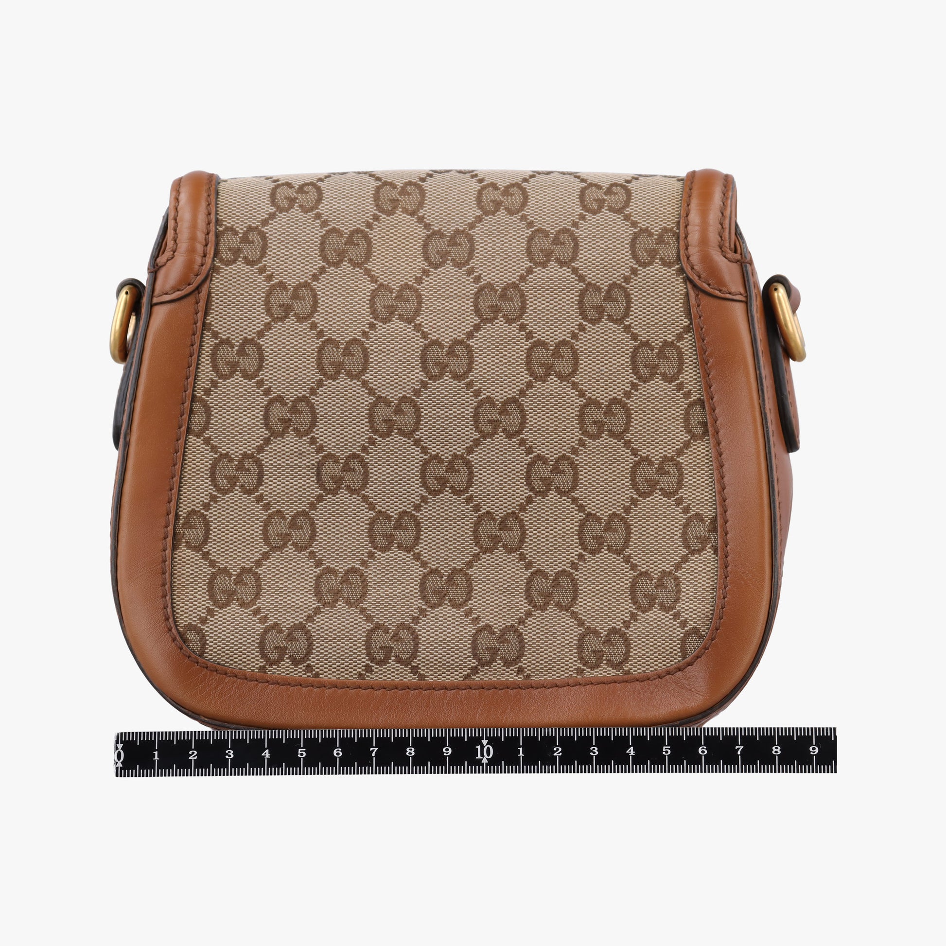 Lady Web Brown canvas×leather 384821 D019192009レディ ウェブ ブラウン キャンバス x レザー 384821 D019192009