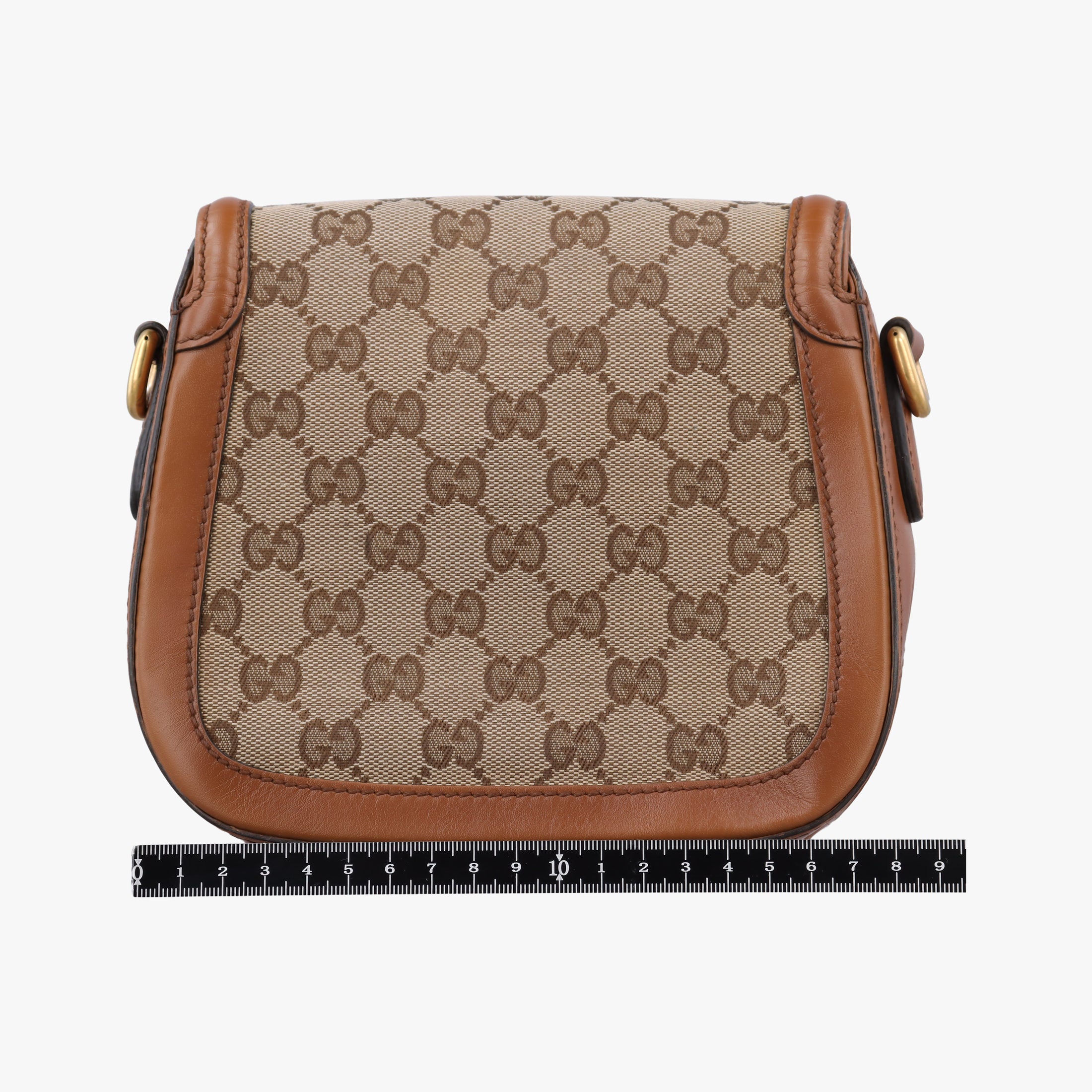 Lady Web Brown canvas×leather 384821 D019192009レディ ウェブ ブラウン キャンバス x レザー 384821 D019192009