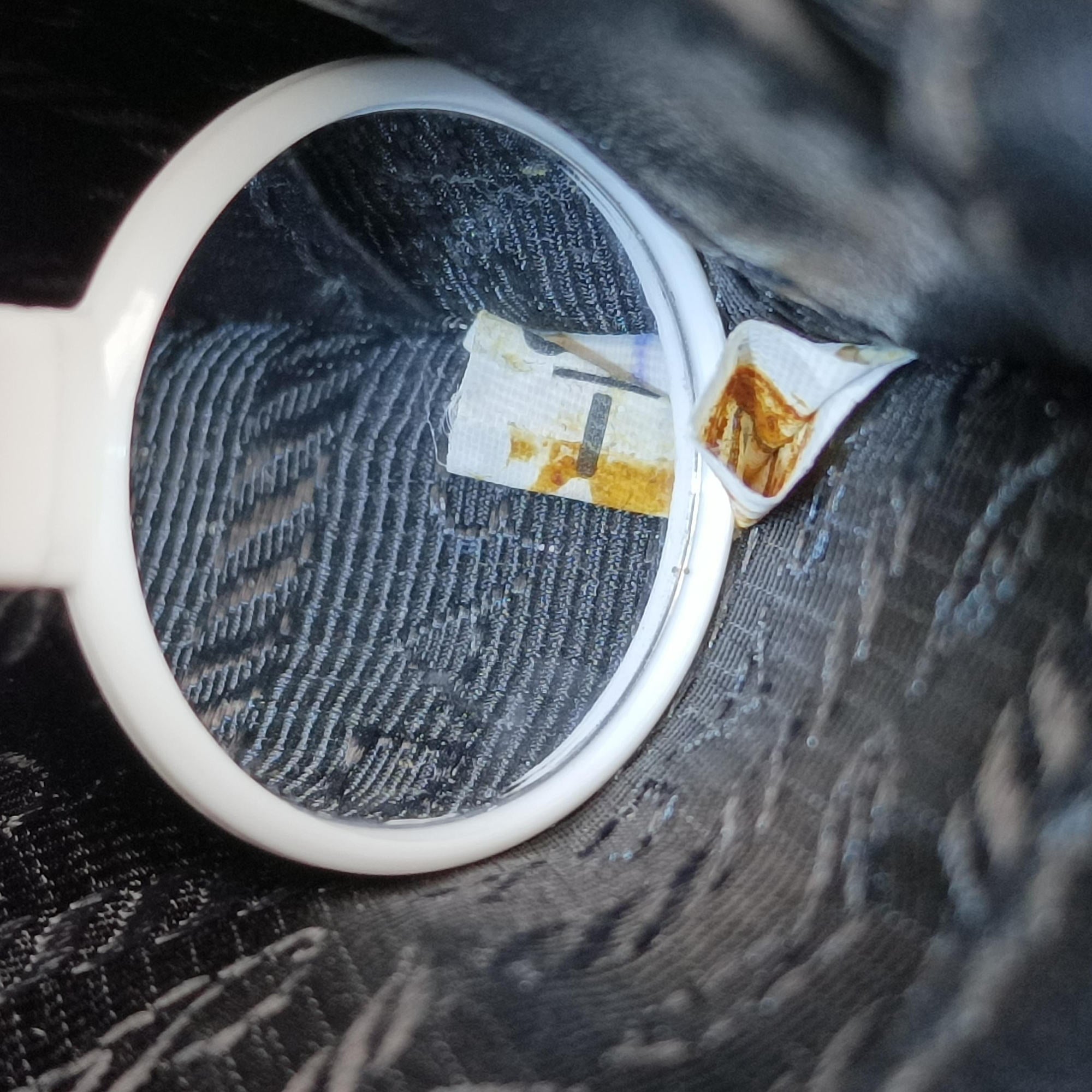 Velvet Belt Bum Black Velour IBL002 180/Iベルベットベルトバム ブラック ベロア IBL002 180/I
