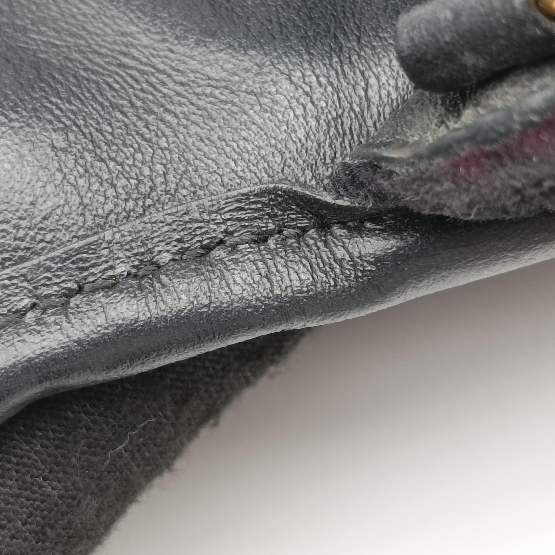 Velvet Belt Bum Black Velour IBL002 180/Iベルベットベルトバム ブラック ベロア IBL002 180/I