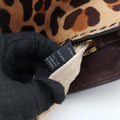 Leopard Print Brown×Multicolour ponyhair 123レオパード プリント ブラウン×マルチカラー ハラコ 123