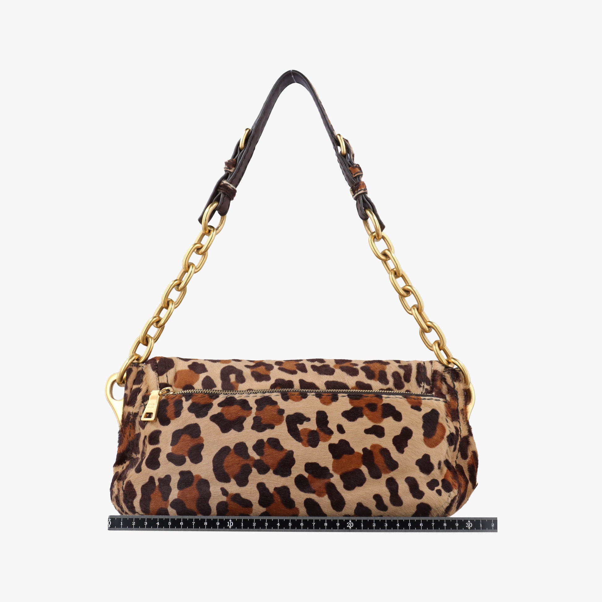 Leopard Print Brown×Multicolour ponyhair 123レオパード プリント ブラウン×マルチカラー ハラコ 123