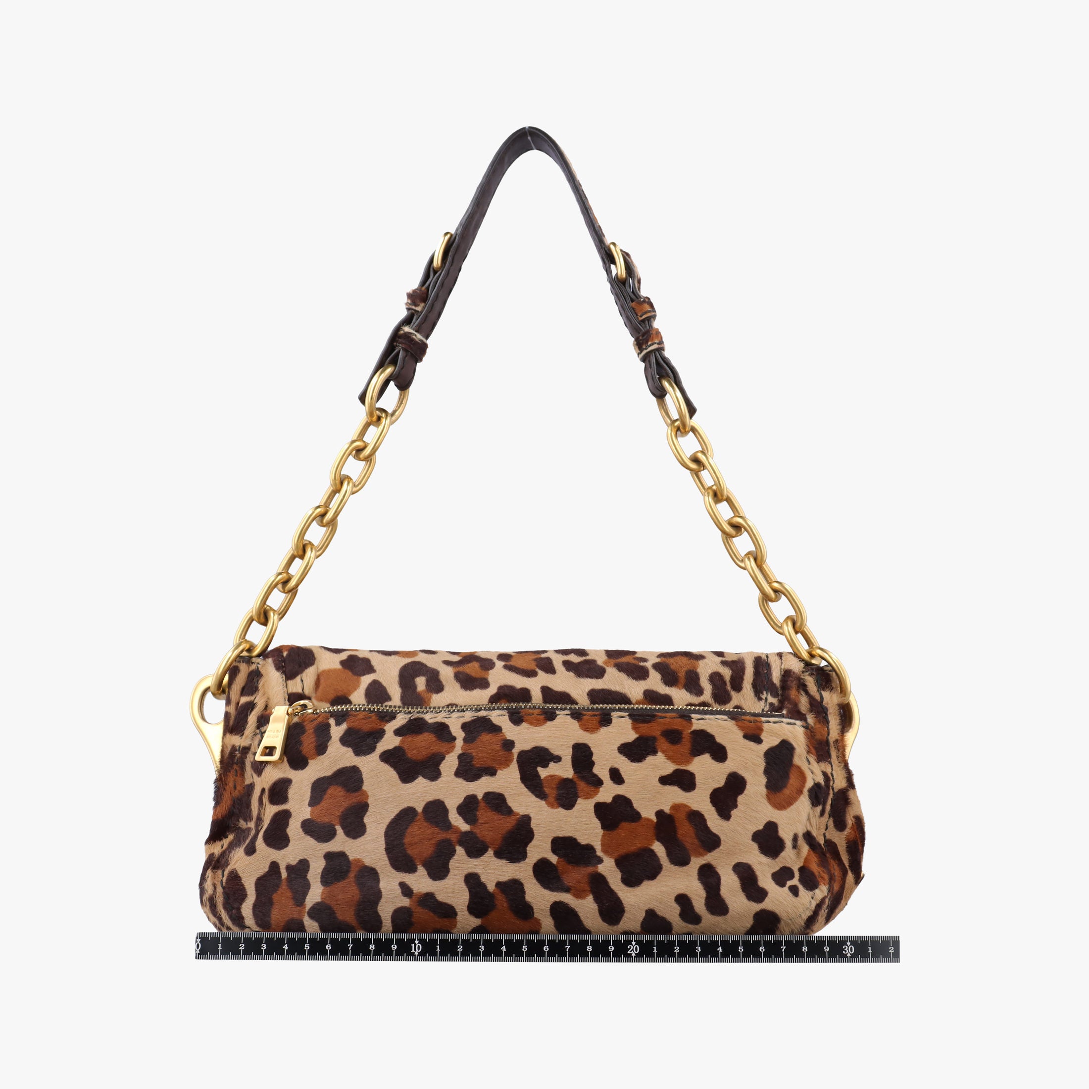 Leopard Print Brown×Multicolour ponyhair 123レオパード プリント ブラウン×マルチカラー ハラコ 123