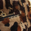 Leopard Print Brown×Multicolour ponyhair 123レオパード プリント ブラウン×マルチカラー ハラコ 123