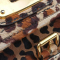Leopard Print Brown×Multicolour ponyhair 123レオパード プリント ブラウン×マルチカラー ハラコ 123