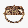 Leopard Print Brown×Multicolour ponyhair 123レオパード プリント ブラウン×マルチカラー ハラコ 123