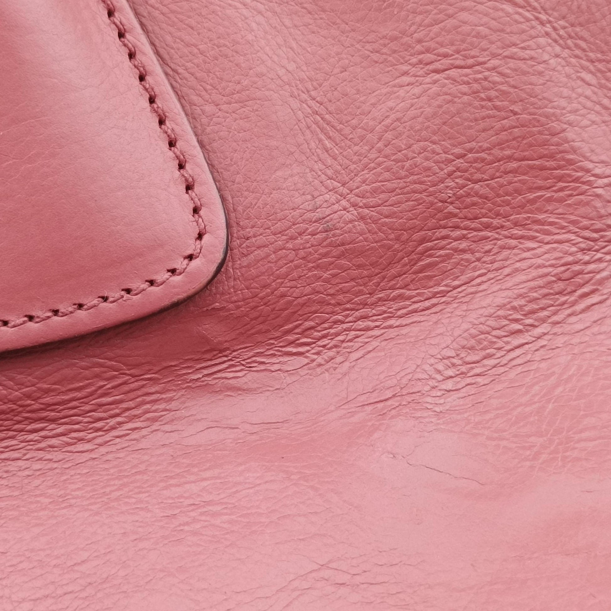 Twin Pocket Winged Tote Pink Leather BN2619 103ツイン ポケット ウィング トート ピンク レザー BN2619 103