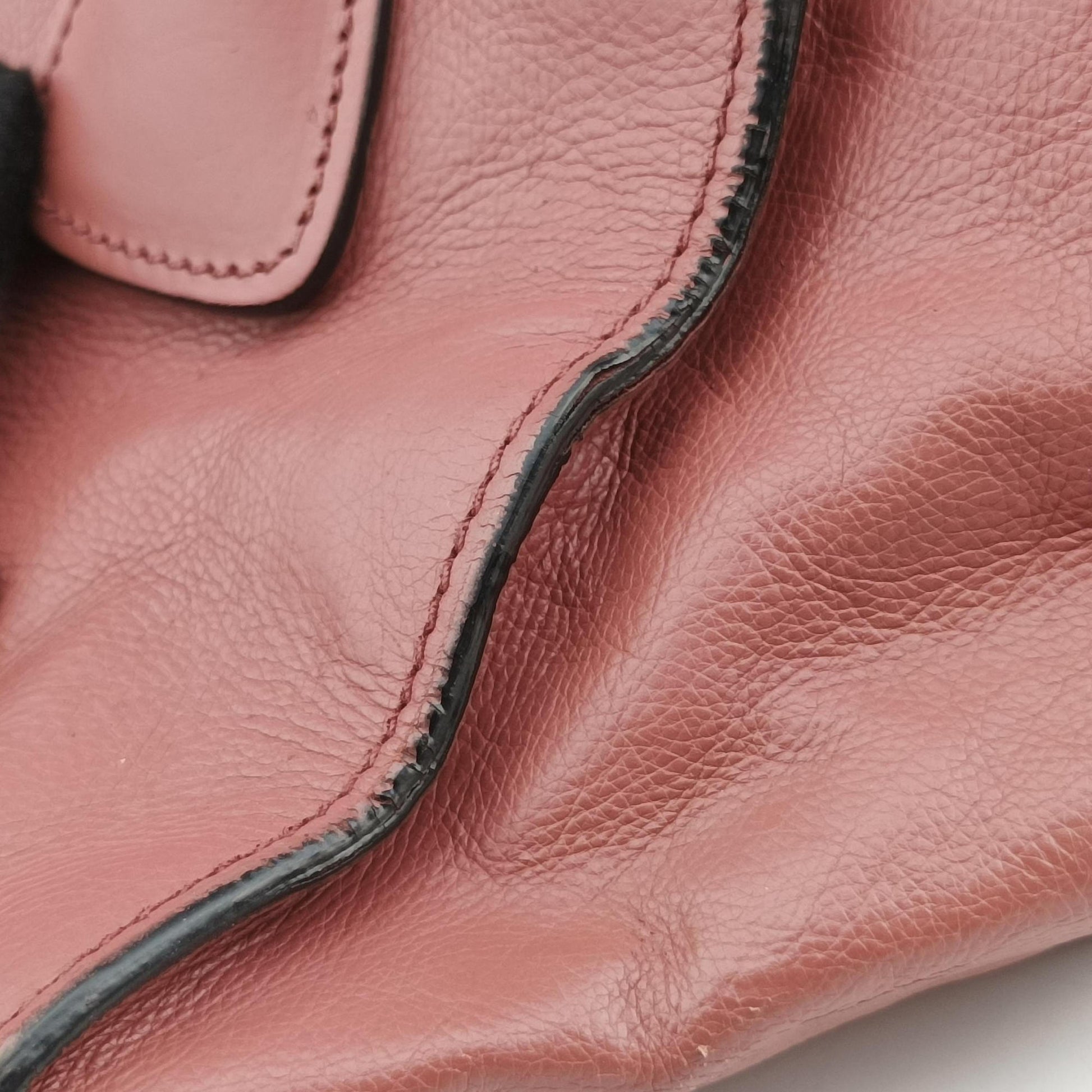 Twin Pocket Winged Tote Pink Leather BN2619 103ツイン ポケット ウィング トート ピンク レザー BN2619 103