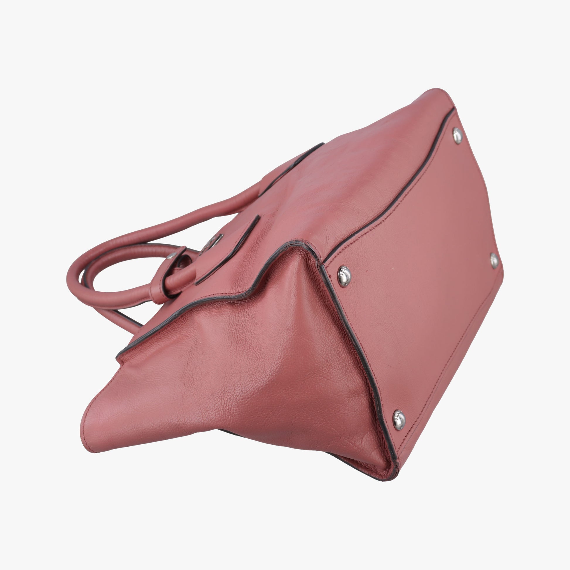 Twin Pocket Winged Tote Pink Leather BN2619 103ツイン ポケット ウィング トート ピンク レザー BN2619 103