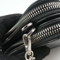 Triangle Logo Plate Black SAFFIANO Leather 1NR015 62トライアングルロゴ ブラック サフィアーノレザー 1NR015 62