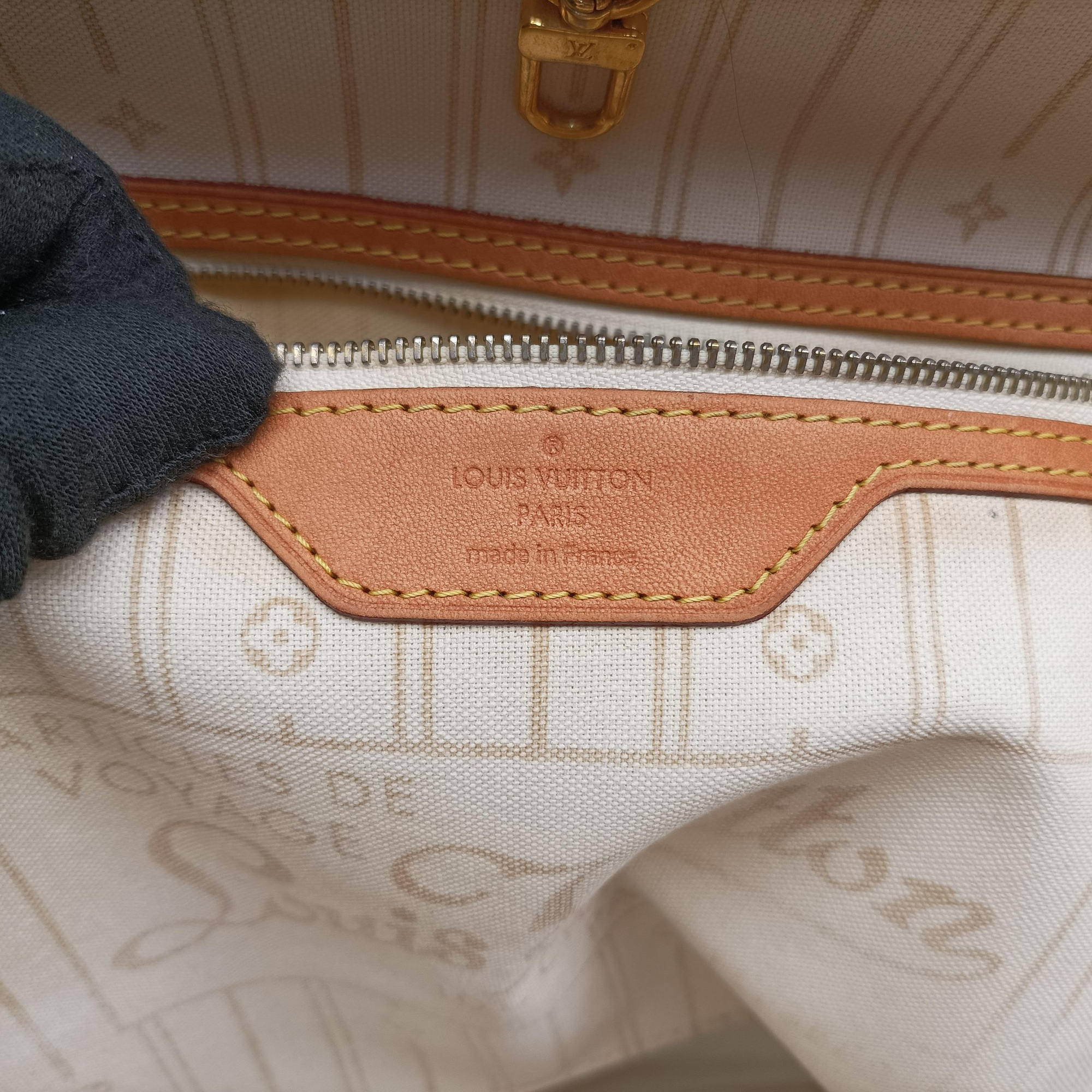 Neverfull MM Azur Damier Canvas N51107 SA1153ネヴァーフルMM アズール ダミエキャンバス N51107 SA1153