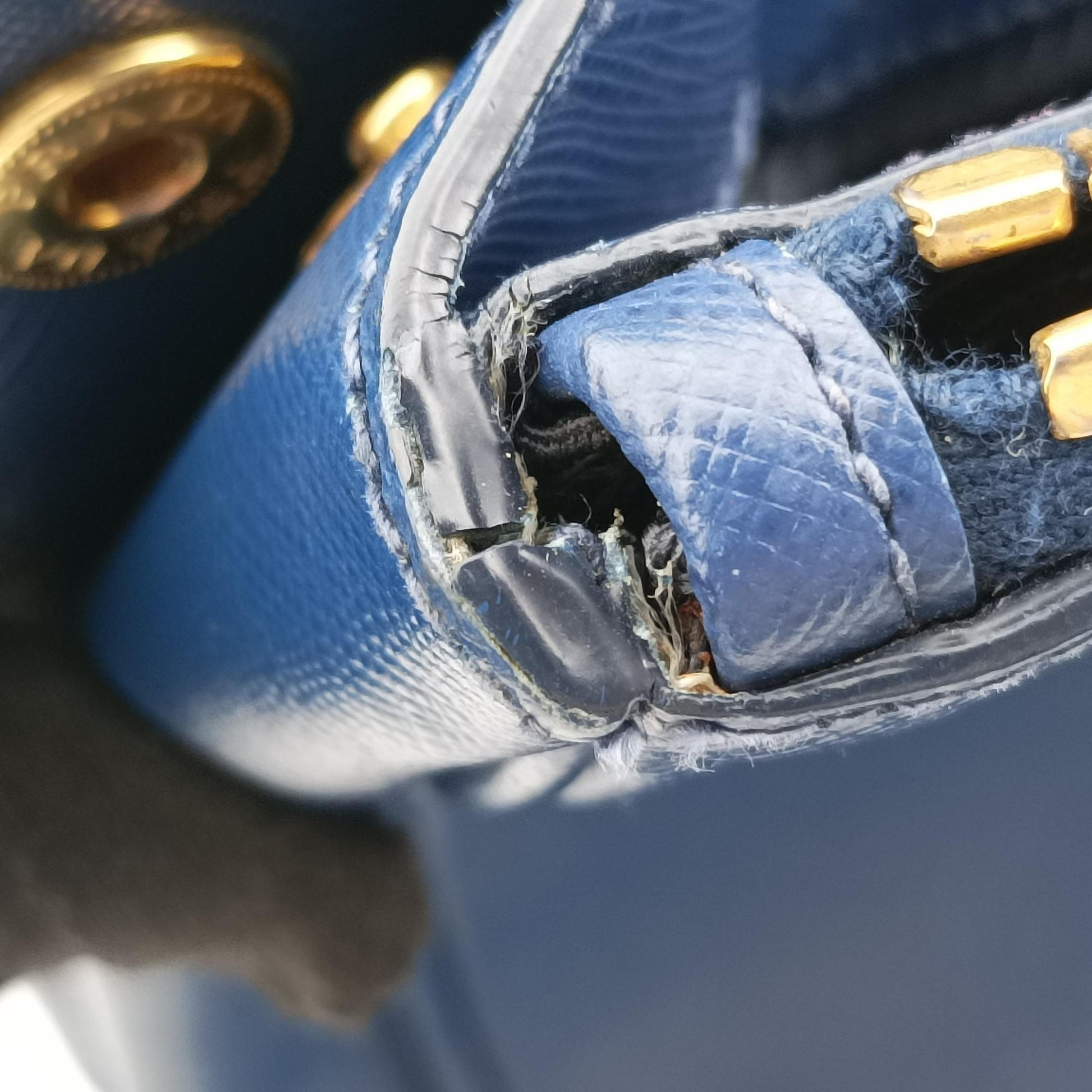 Galleria Blue SAFFIANO Leather BN1786 165ガレリア ブルー サフィアーノレザー BN1786 165
