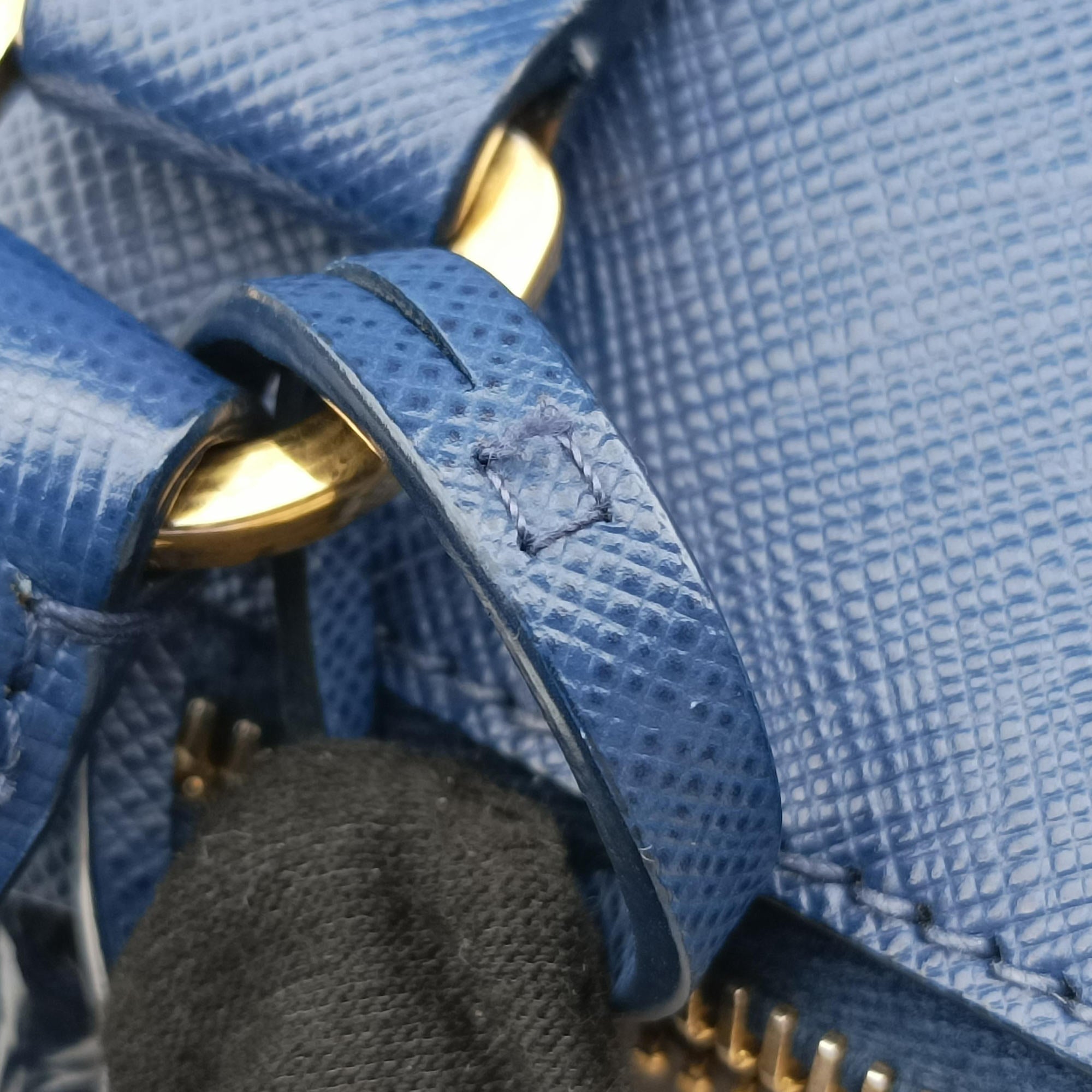 Galleria Blue SAFFIANO Leather BN1786 165ガレリア ブルー サフィアーノレザー BN1786 165