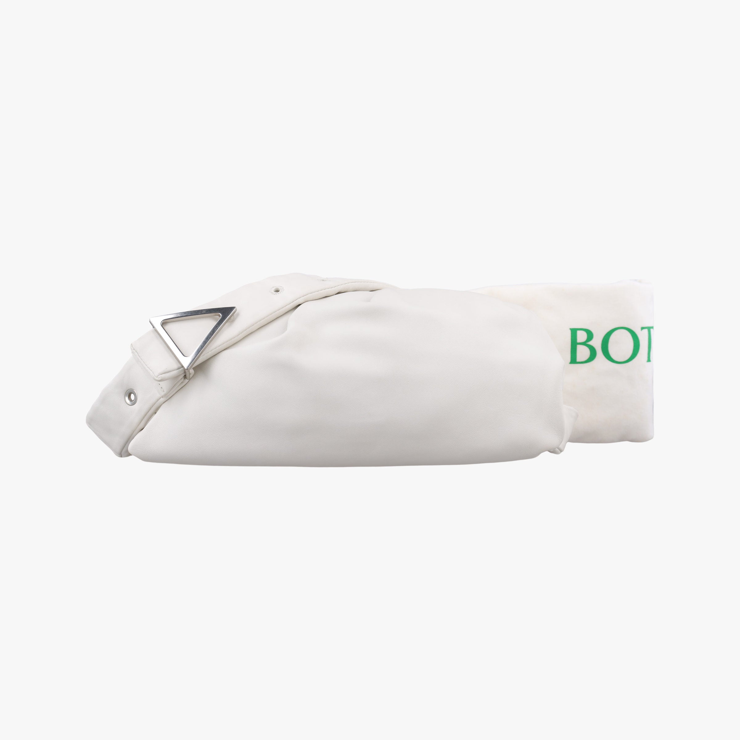 The Pouch White lambskin B08870035Jザ ポーチ ホワイト ラムスキン B08870035J