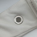 The Pouch White lambskin B08870035Jザ ポーチ ホワイト ラムスキン B08870035J
