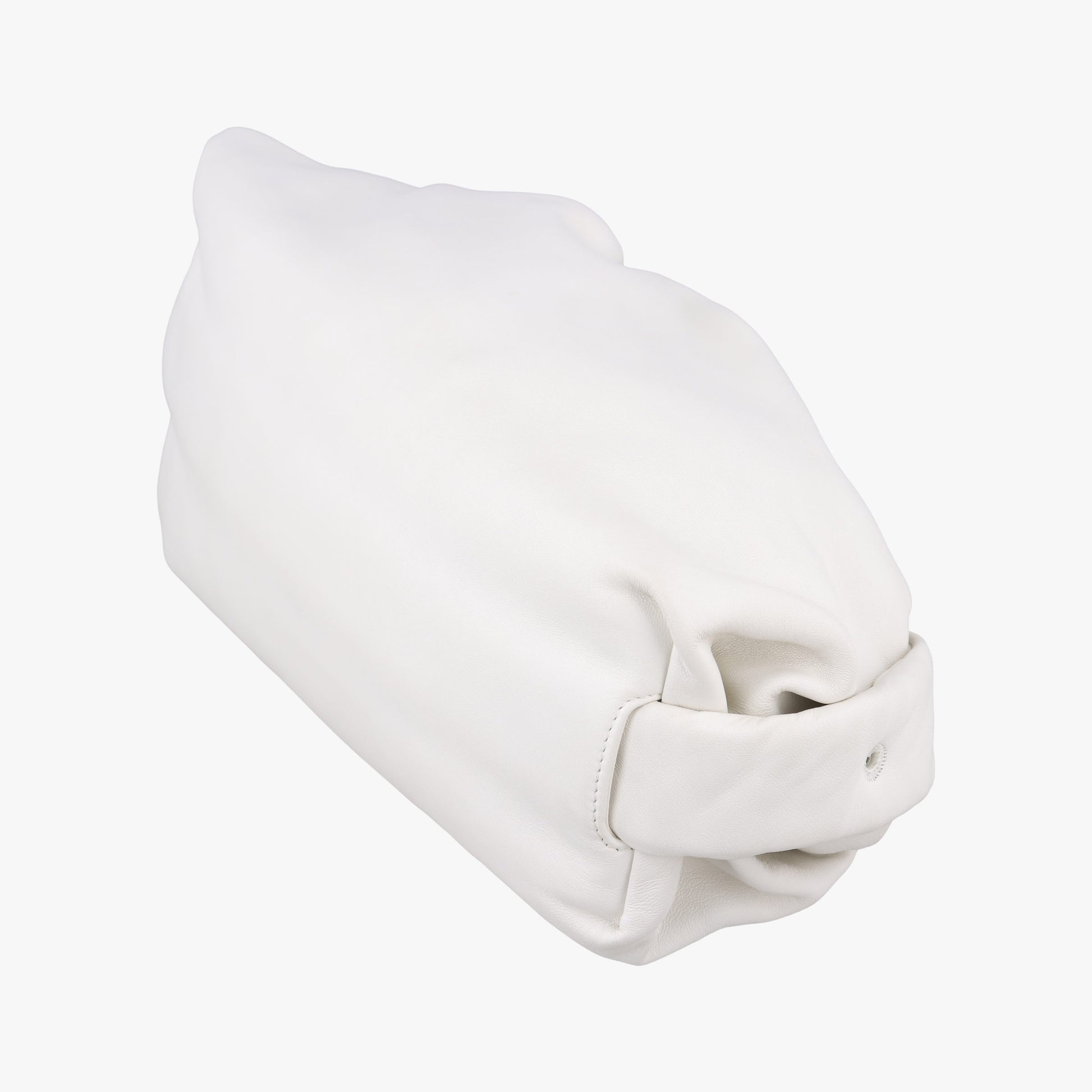 The Pouch White lambskin B08870035Jザ ポーチ ホワイト ラムスキン B08870035J