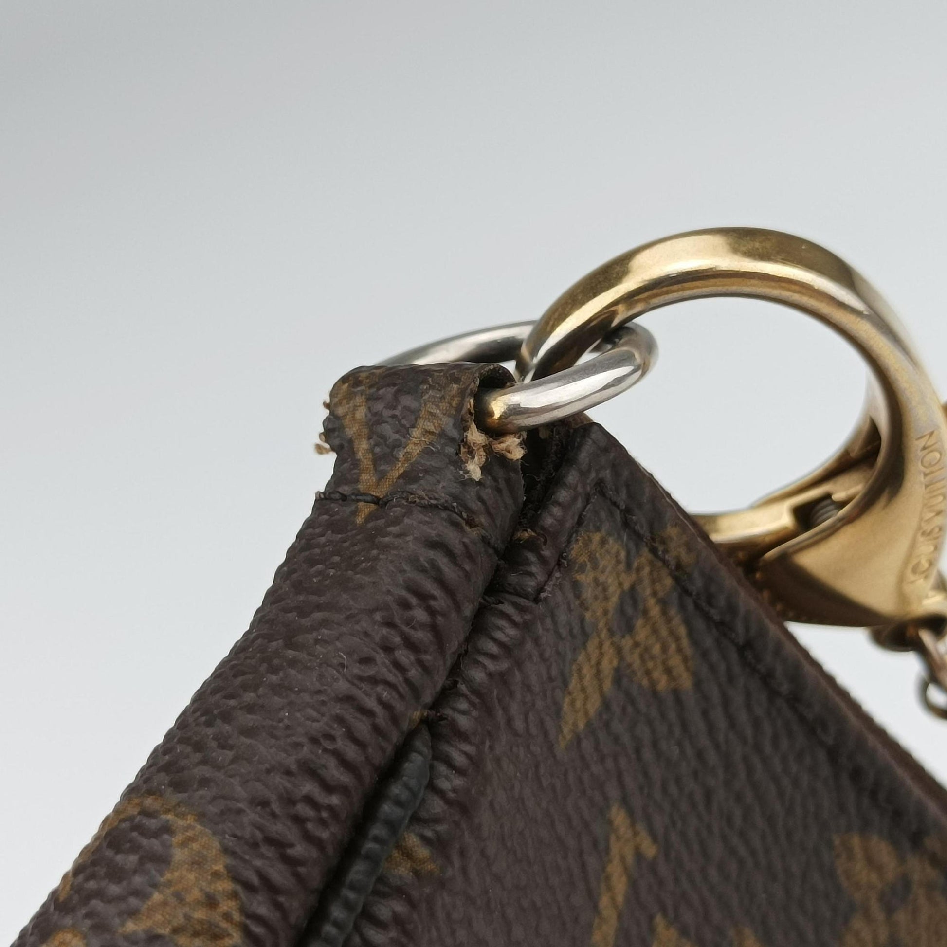 Mini Pochette Accessoires Brown Monogram Canvas M63798 DU5009ミニ ポシェット アクセソワール ブラウン モノグラム キャンバス M63798 DU5009