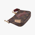 Mini Pochette Accessoires Brown Monogram Canvas M63798 DU5009ミニ ポシェット アクセソワール ブラウン モノグラム キャンバス M63798 DU5009