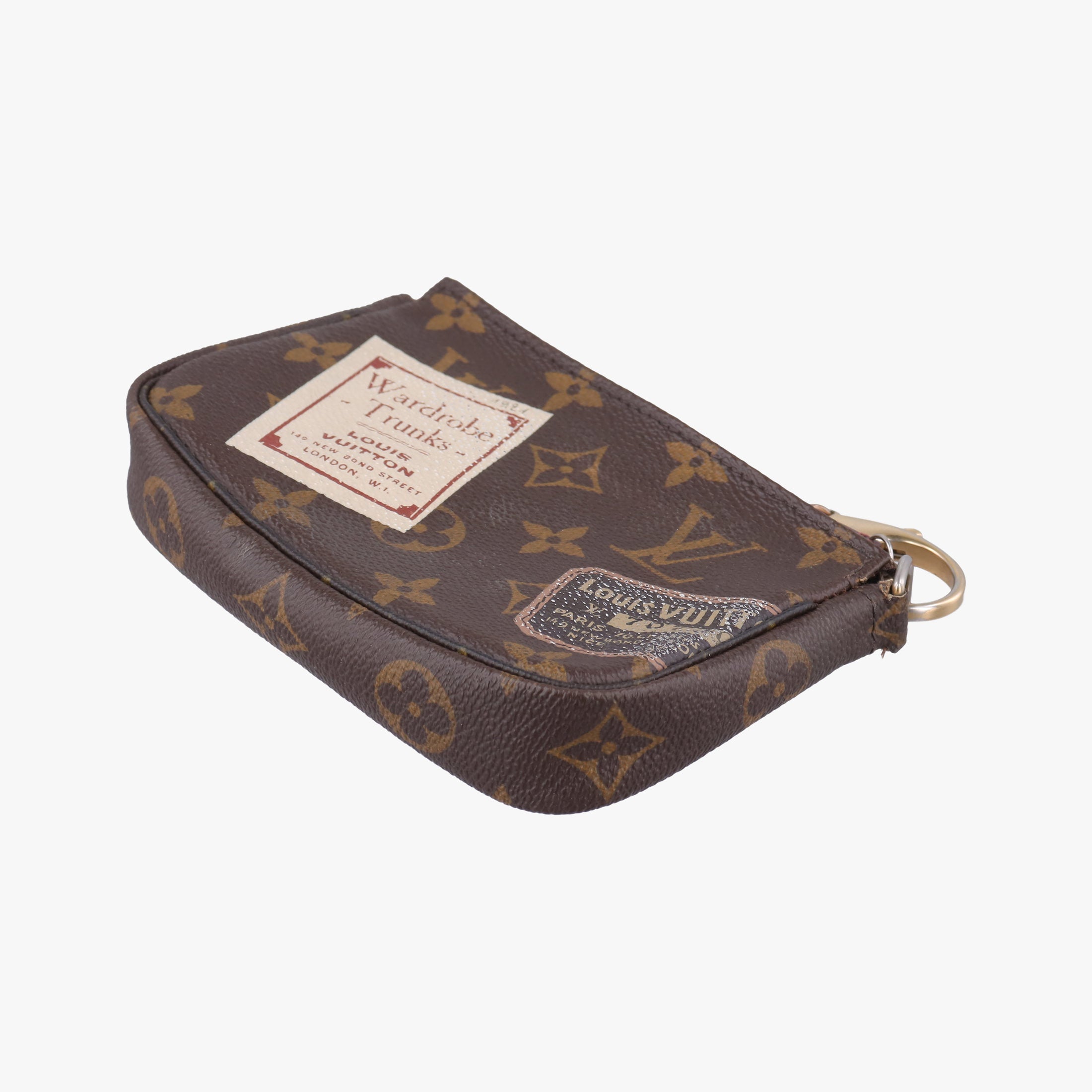 Mini Pochette Accessoires Brown Monogram Canvas M63798 DU5009ミニ ポシェット アクセソワール ブラウン モノグラム キャンバス M63798 DU5009
