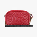 GG Marmont Red Leather 448065 D020932553GGマーモント レッド レザー 448065 D020932553