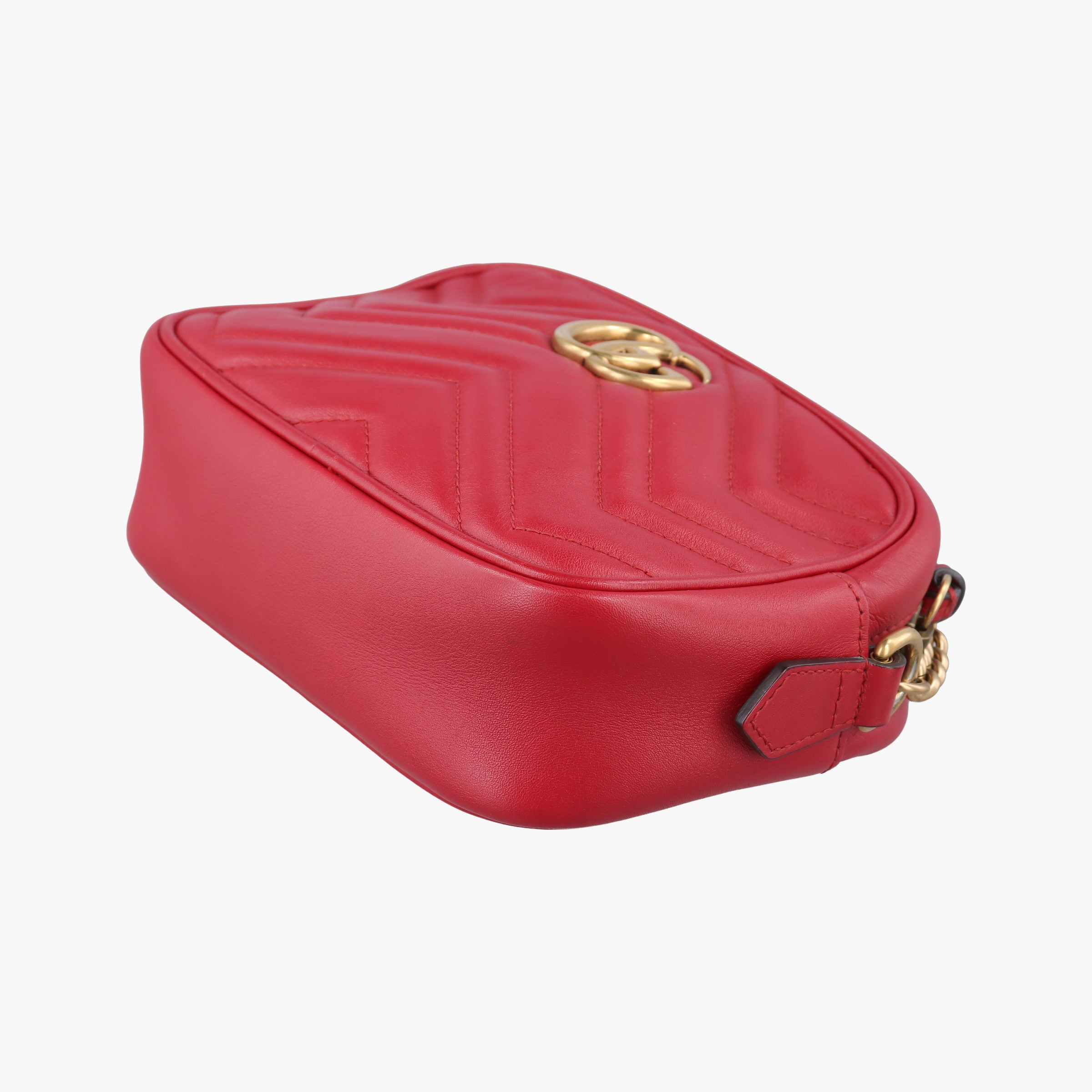GG Marmont Red Leather 448065 D020932553GGマーモント レッド レザー 448065 D020932553