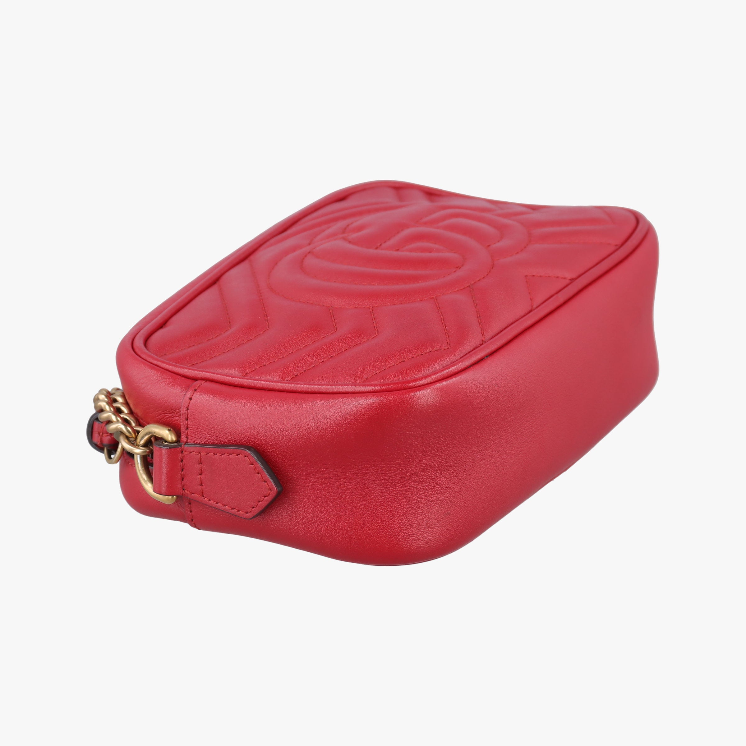 GG Marmont Red Leather 448065 D020932553GGマーモント レッド レザー 448065 D020932553