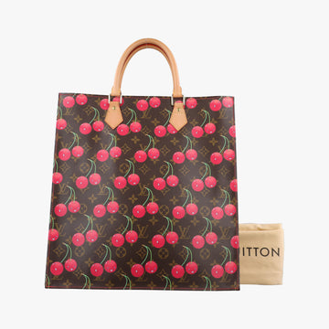 Cherry Sac Plat Brown×Cherry Print Monogram Canvas M95010 MI0085チェリー サックプラ ブラウン×チェリー柄 モノグラム キャンバス M95010 MI0085
