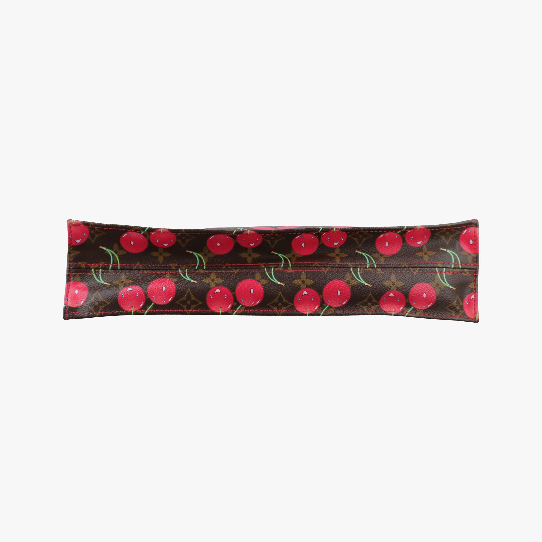 Cherry Sac Plat Brown×Cherry Print Monogram Canvas M95010 MI0085チェリー サックプラ ブラウン×チェリー柄 モノグラム キャンバス M95010 MI0085