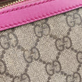 GG SUPREME beige×red×pink PVC coated canvas×Leather 409529 D020052650GGスプリーム ベージュ×レッド×ピンク PVCコーティングキャンバス×レザー 409529 D020052650