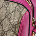 GG SUPREME beige×red×pink PVC coated canvas×Leather 409529 D020052650GGスプリーム ベージュ×レッド×ピンク PVCコーティングキャンバス×レザー 409529 D020052650