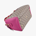 GG SUPREME beige×red×pink PVC coated canvas×Leather 409529 D020052650GGスプリーム ベージュ×レッド×ピンク PVCコーティングキャンバス×レザー 409529 D020052650