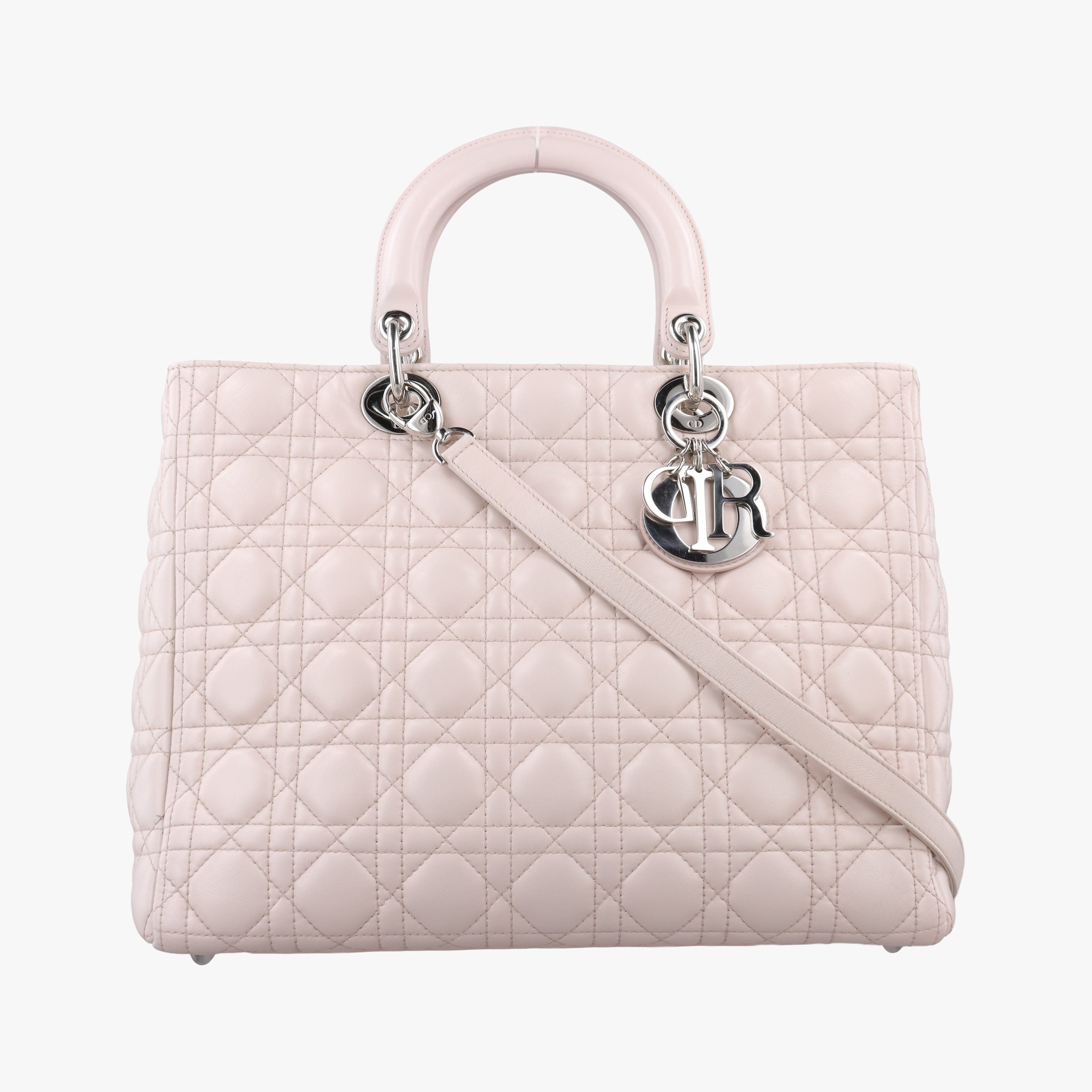 Lady Dior Pink lambskin 01-MA-0141レディディオール ピンク ラムスキン 01-MA-0141