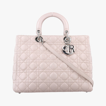 Lady Dior Pink lambskin 01-MA-0141レディディオール ピンク ラムスキン 01-MA-0141