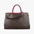 PALLAS brown×RAISIN Monogram Canvas×calf leather M41599 SN1196パラス モノグラム/ブラウン×レーズン モノグラムキャンバス×カーフレザー M41599 SN1196
