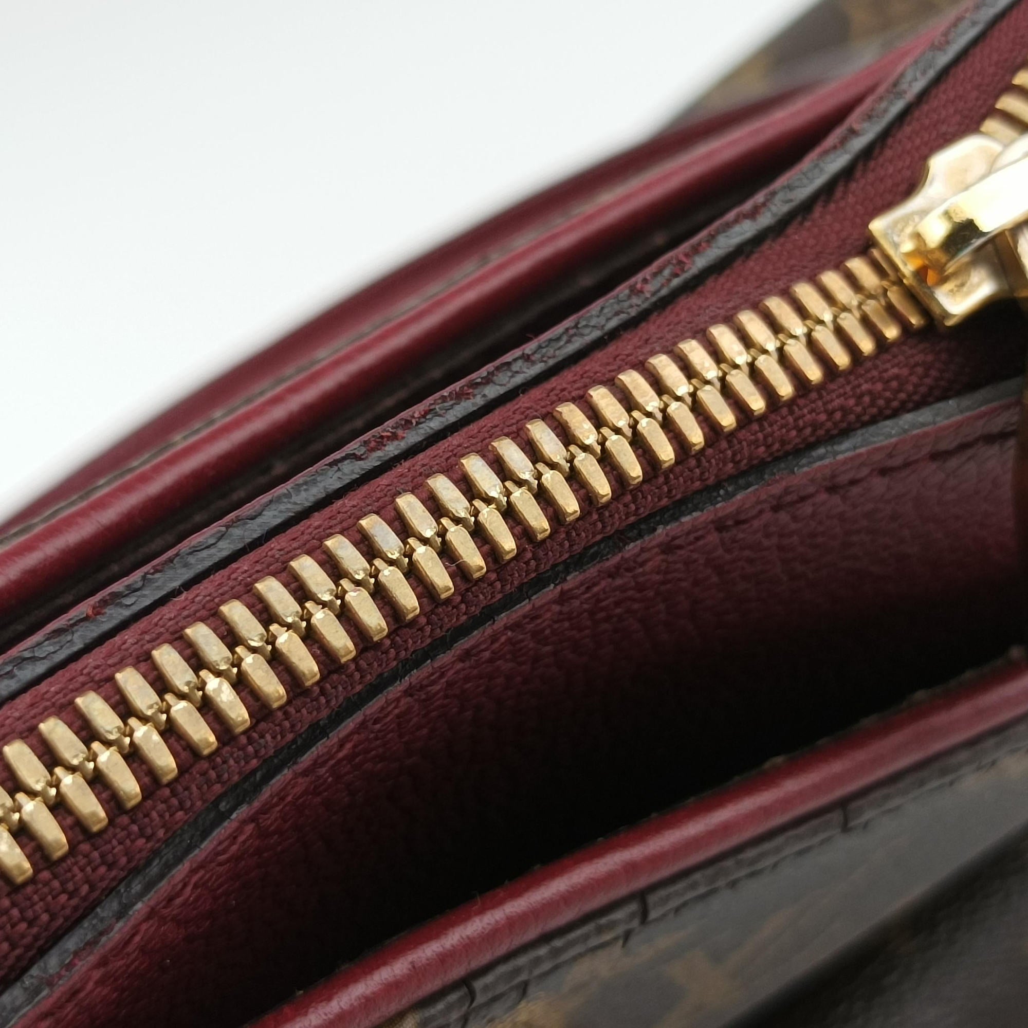 PALLAS brown×RAISIN Monogram Canvas×calf leather M41599 SN1196パラス モノグラム/ブラウン×レーズン モノグラムキャンバス×カーフレザー M41599 SN1196