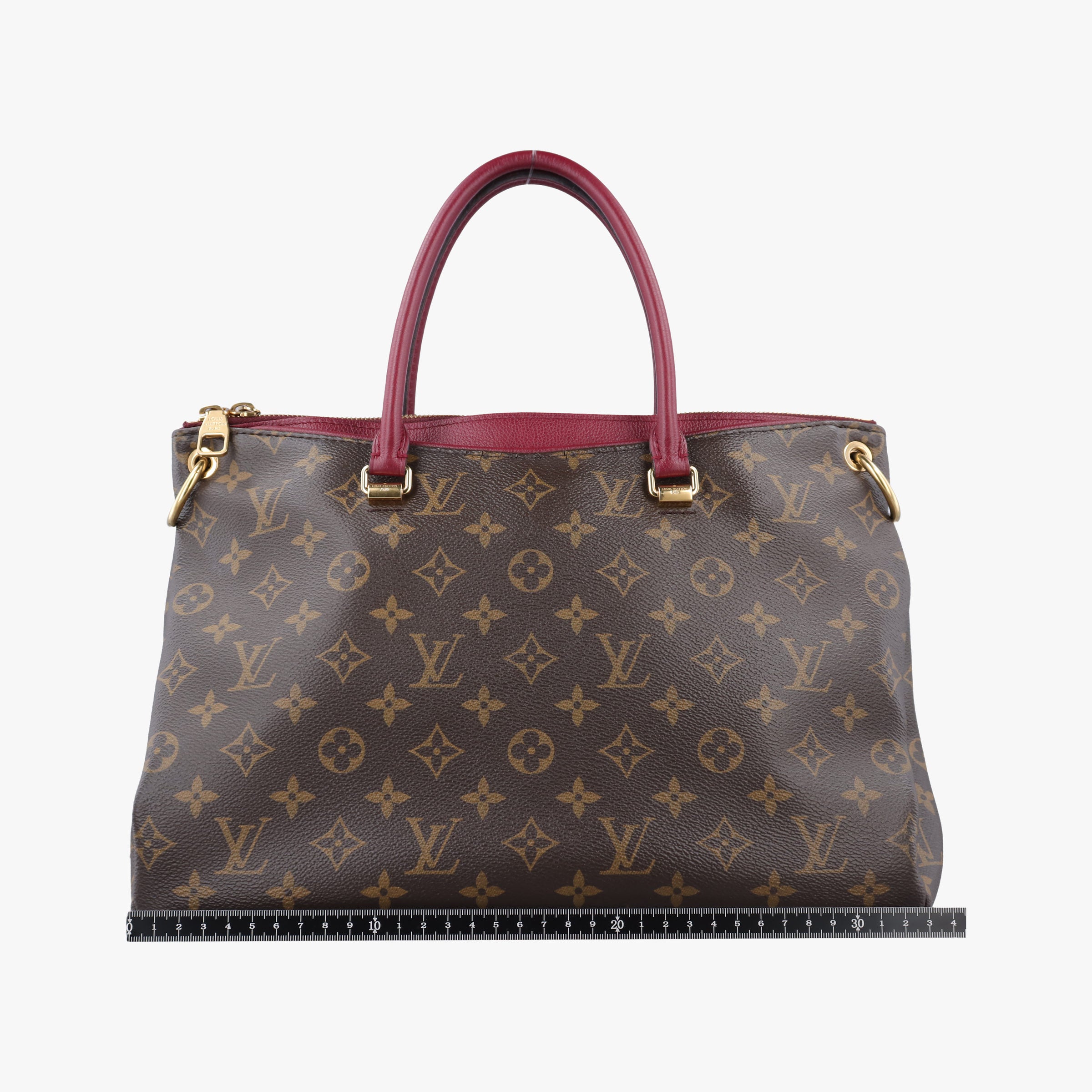 PALLAS brown×RAISIN Monogram Canvas×calf leather M41599 SN1196パラス モノグラム/ブラウン×レーズン モノグラムキャンバス×カーフレザー M41599 SN1196