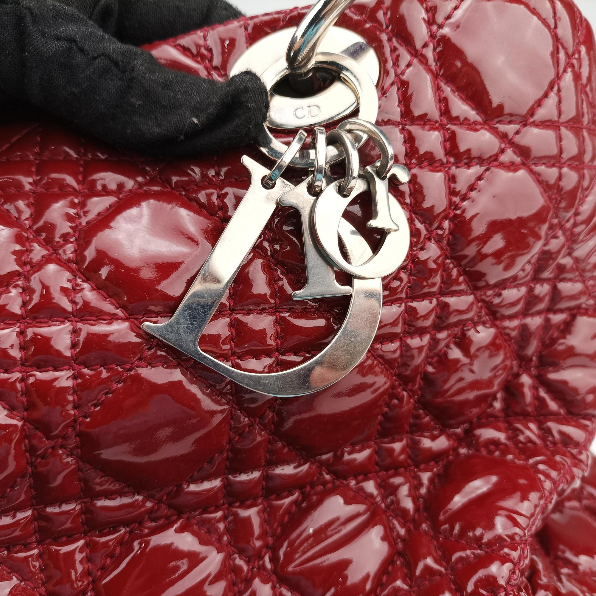 Dior Soft Red patent 01-RU-0161ディオールソフト レッド パテント 01-RU-0161