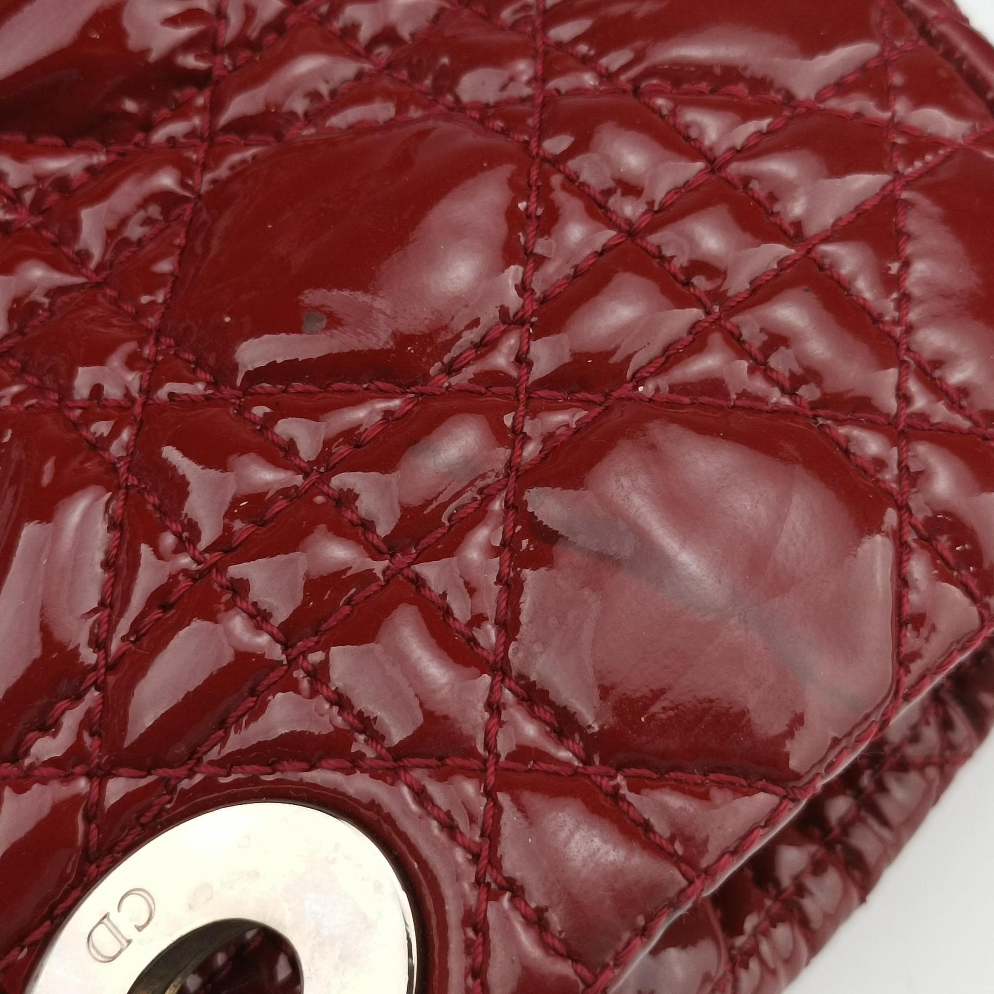 Dior Soft Red patent 01-RU-0161ディオールソフト レッド パテント 01-RU-0161