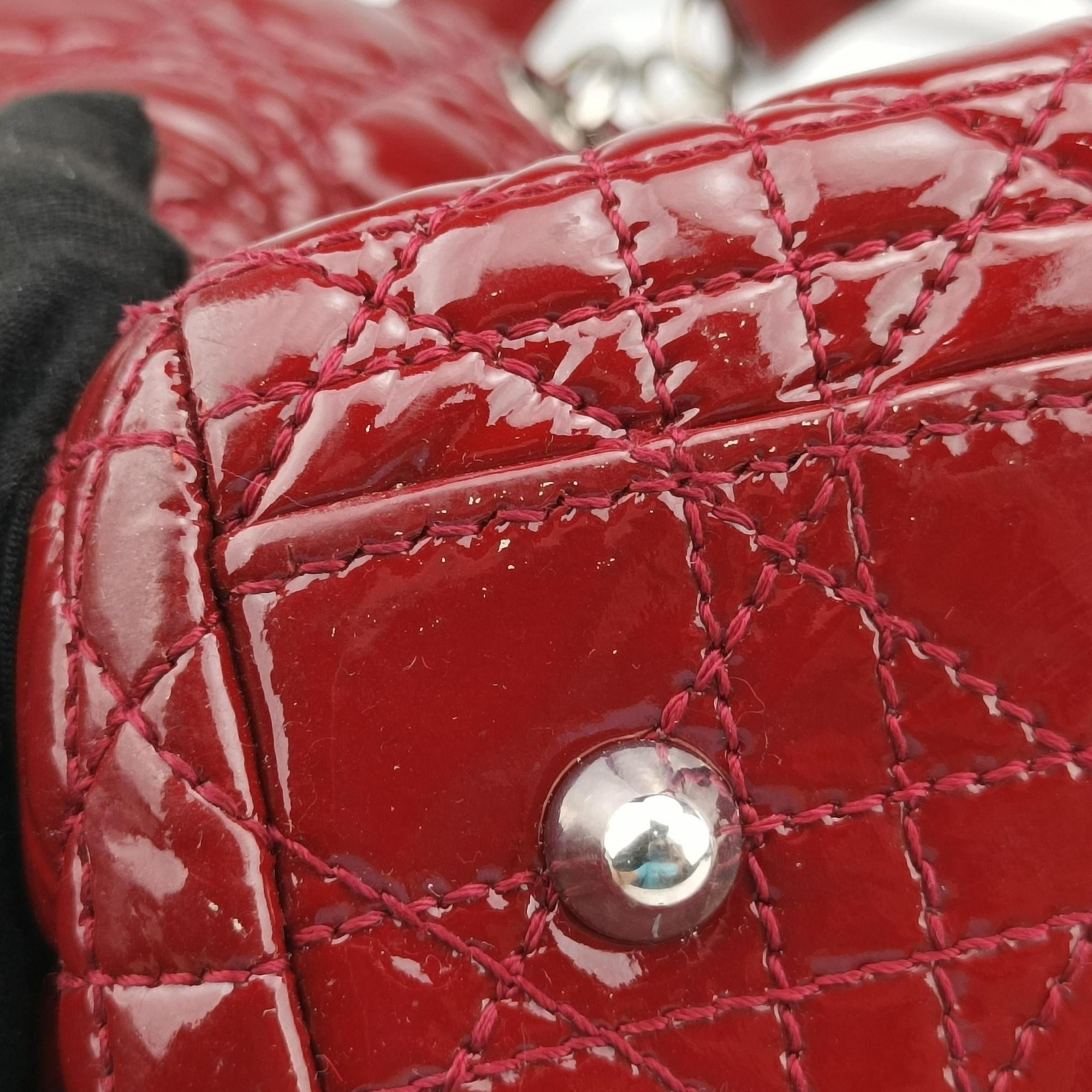 Dior Soft Red patent 01-RU-0161ディオールソフト レッド パテント 01-RU-0161