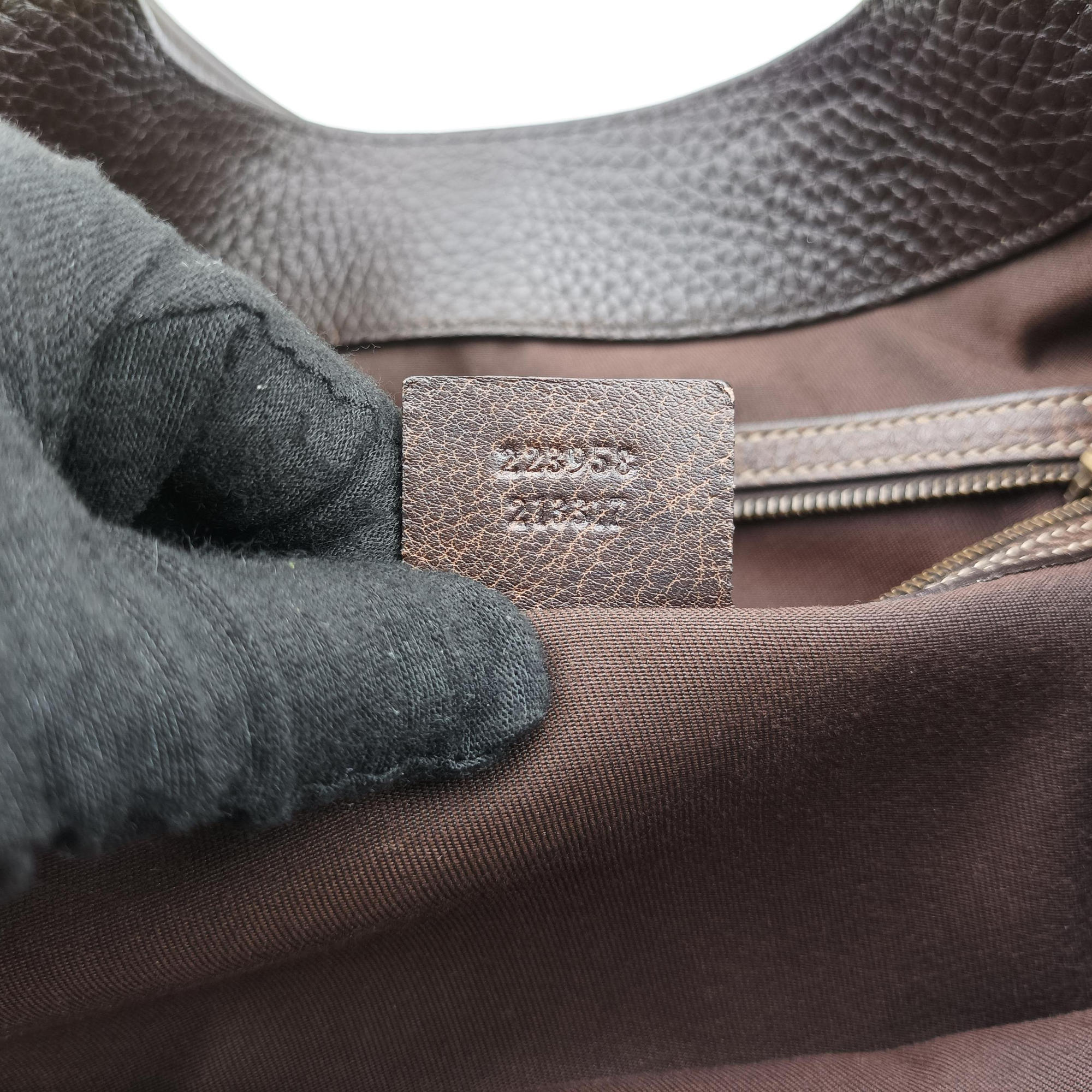 Guccissima New Pelham horsebit Brown leather 223958 D6446919グッチシマ ニューペラム ホースビット ブラウン レザー 223958 D6446919