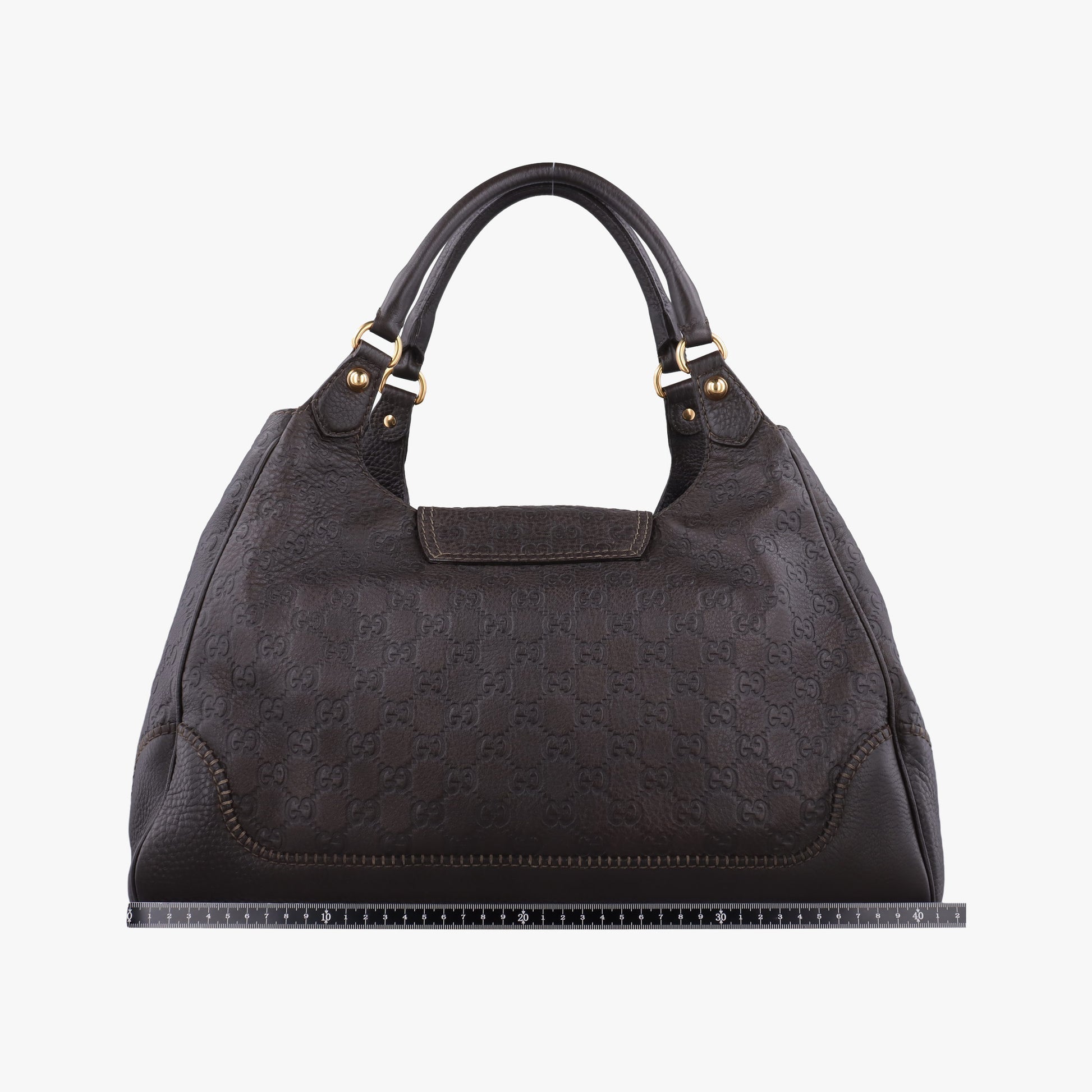 Guccissima New Pelham horsebit Brown leather 223958 D6446919グッチシマ ニューペラム ホースビット ブラウン レザー 223958 D6446919