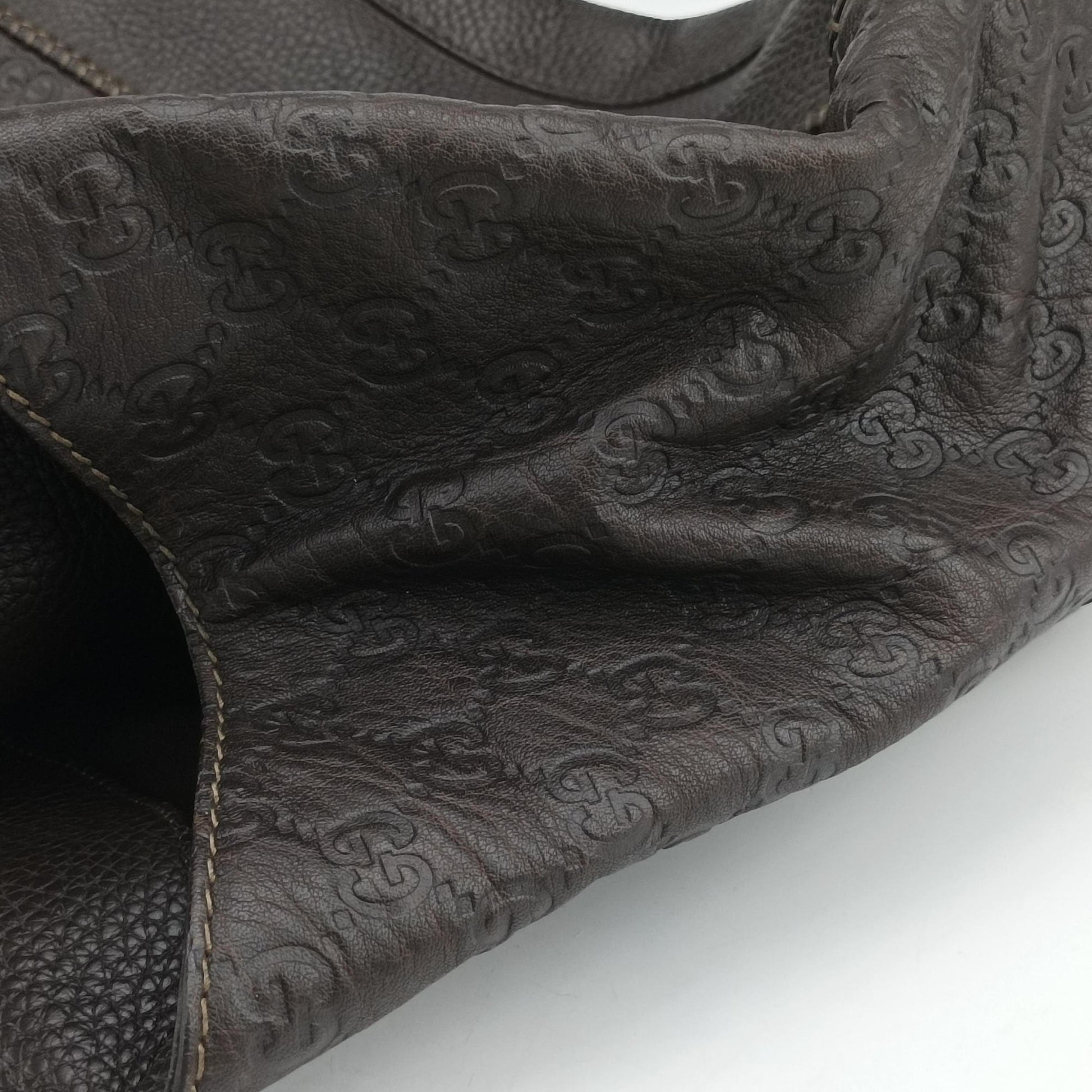 Guccissima New Pelham horsebit Brown leather 223958 D6446919グッチシマ ニューペラム ホースビット ブラウン レザー 223958 D6446919