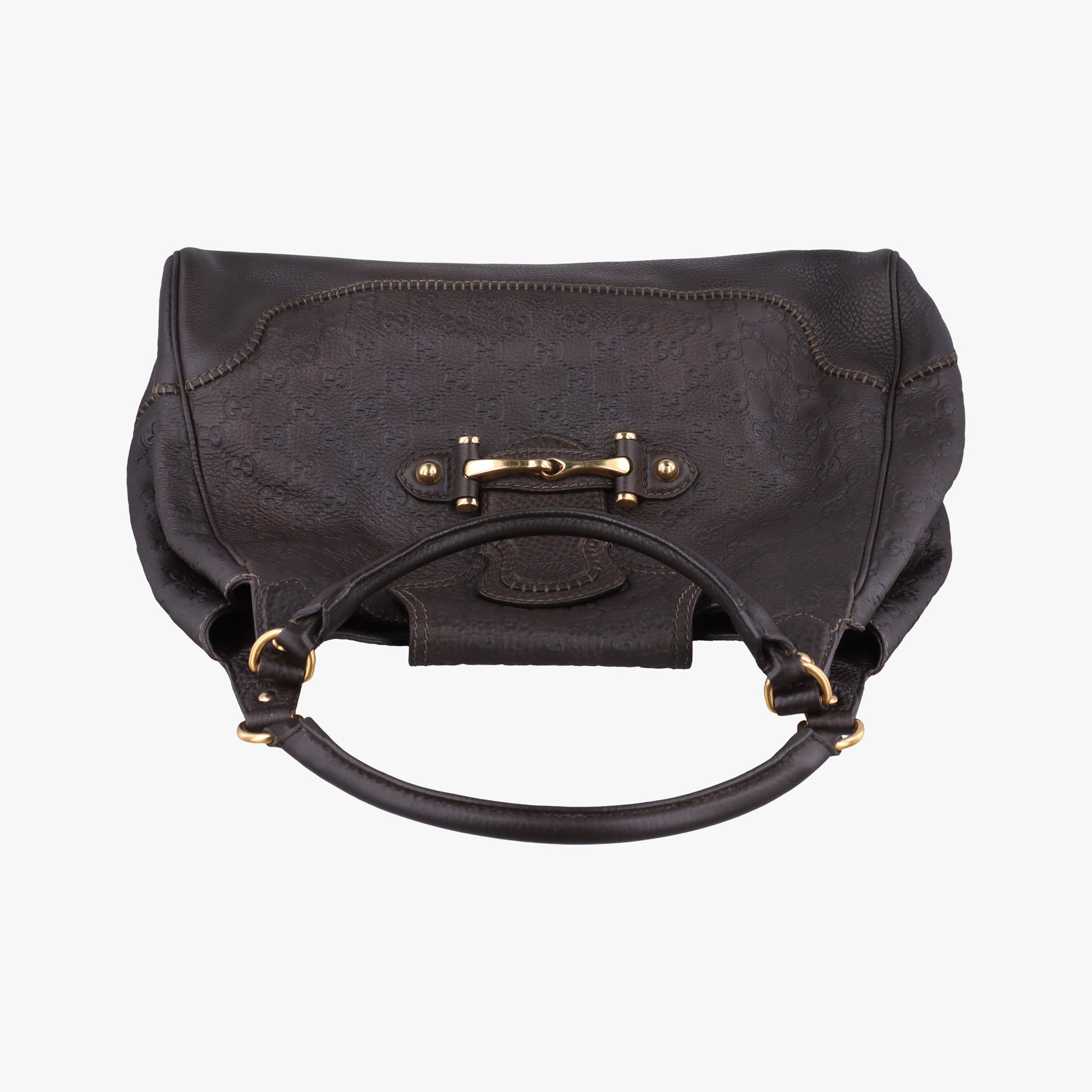 Guccissima New Pelham horsebit Brown leather 223958 D6446919グッチシマ ニューペラム ホースビット ブラウン レザー 223958 D6446919