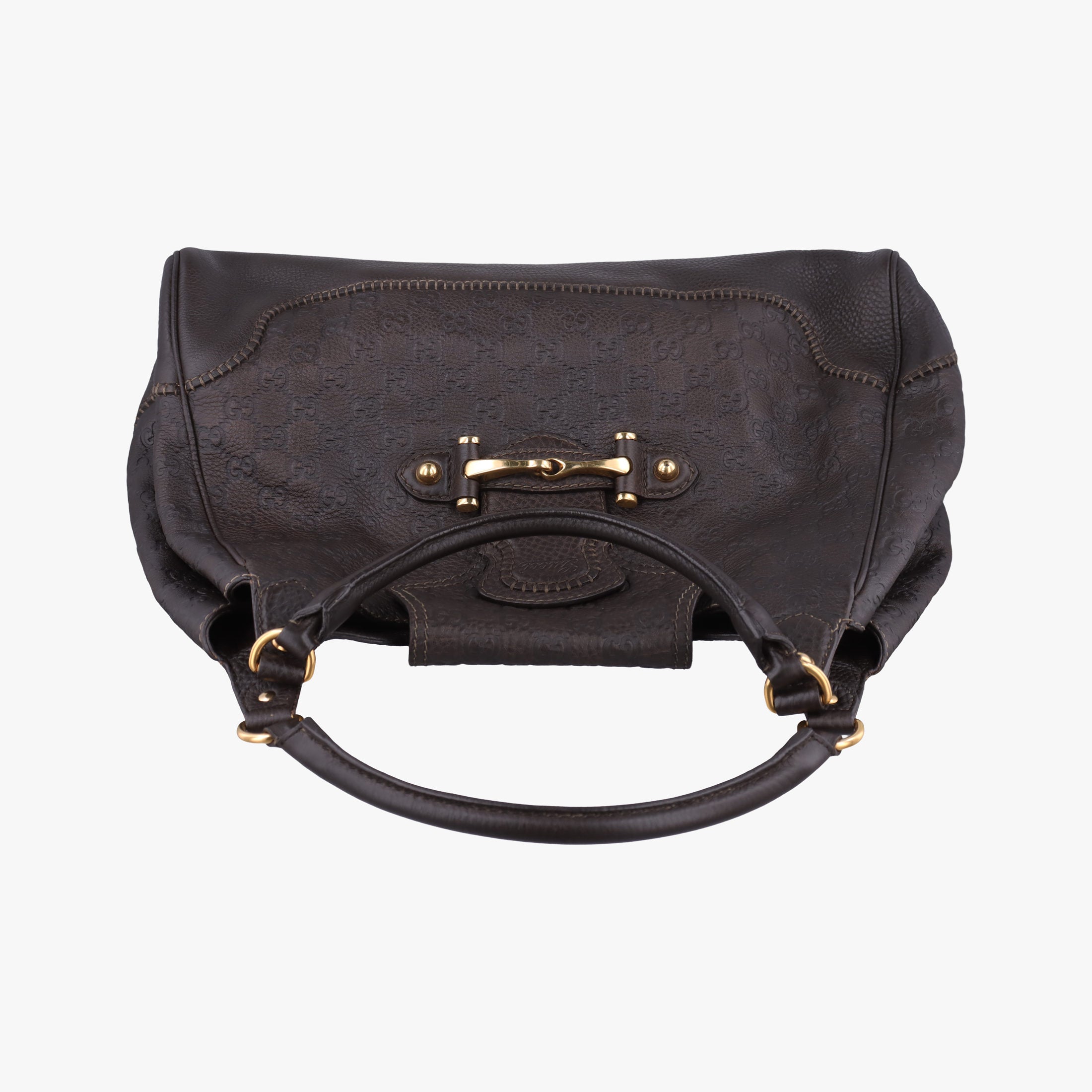 Guccissima New Pelham horsebit Brown leather 223958 D6446919グッチシマ ニューペラム ホースビット ブラウン レザー 223958 D6446919