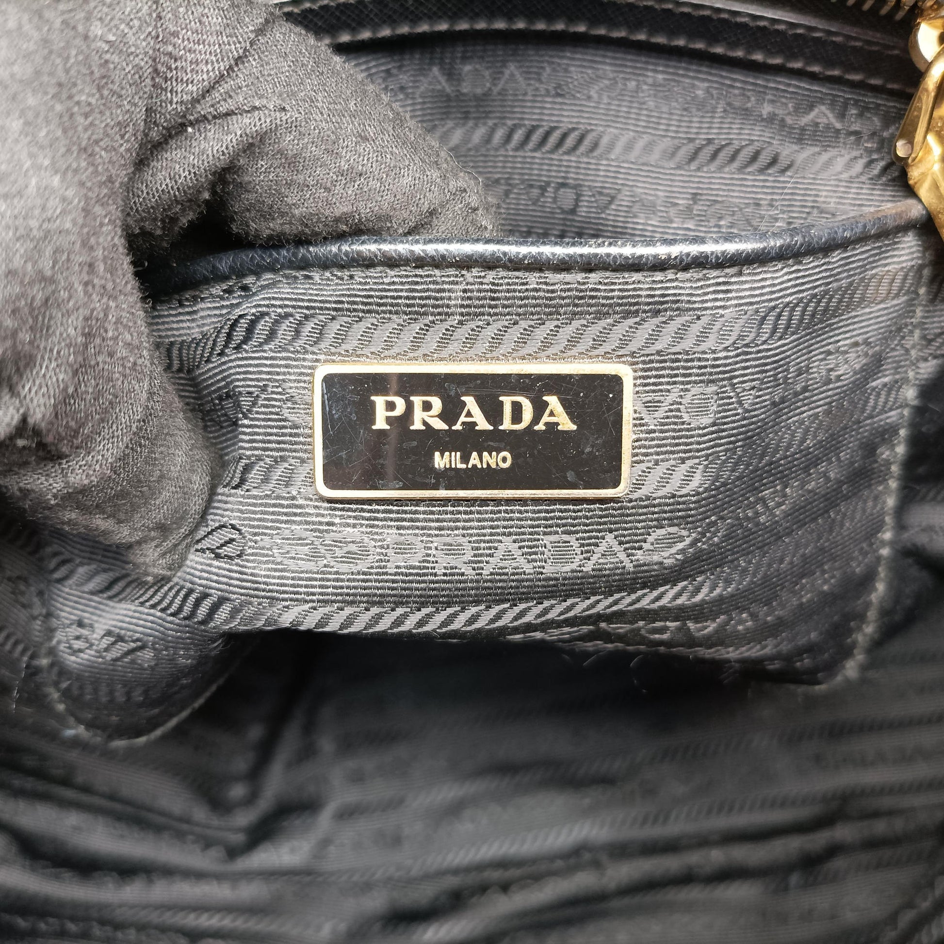Galleria Black SAFFIANO Leather BN2274 165 31/Jガレリア ブラック サフィアーノレザー BN2274 165 31/J