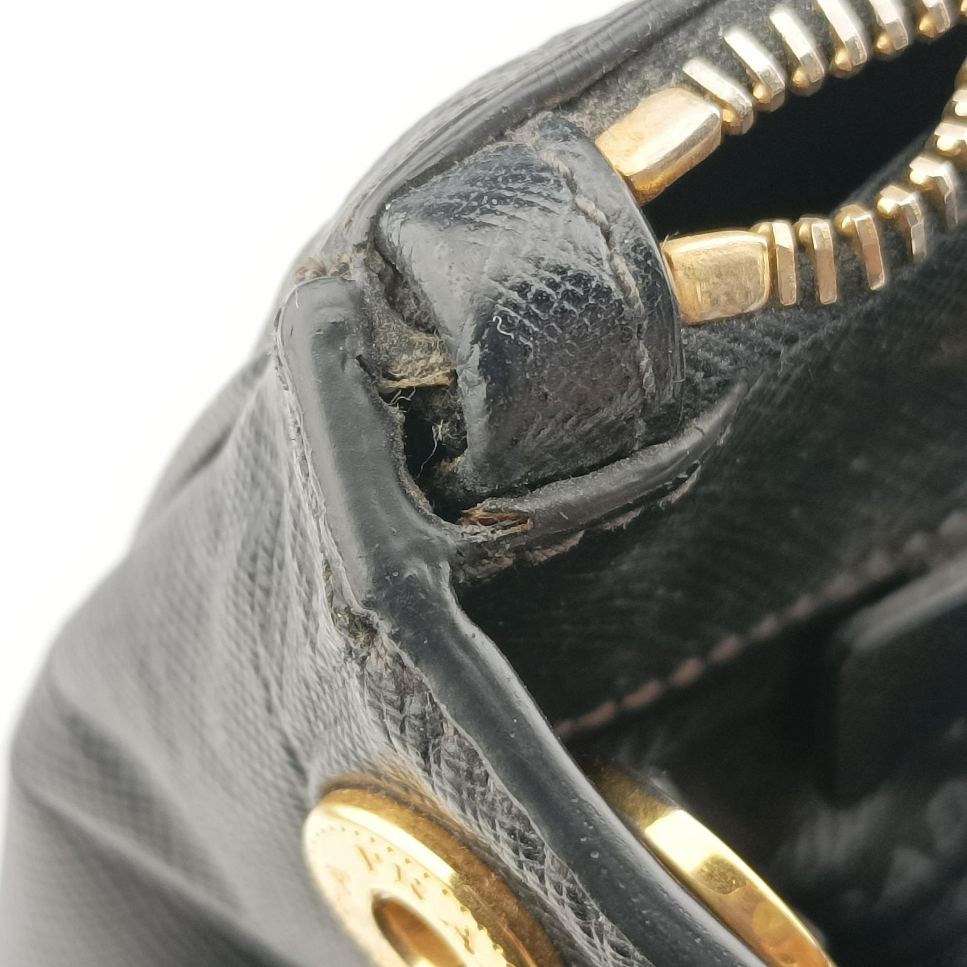 Galleria Black SAFFIANO Leather BN2274 165 31/Jガレリア ブラック サフィアーノレザー BN2274 165 31/J