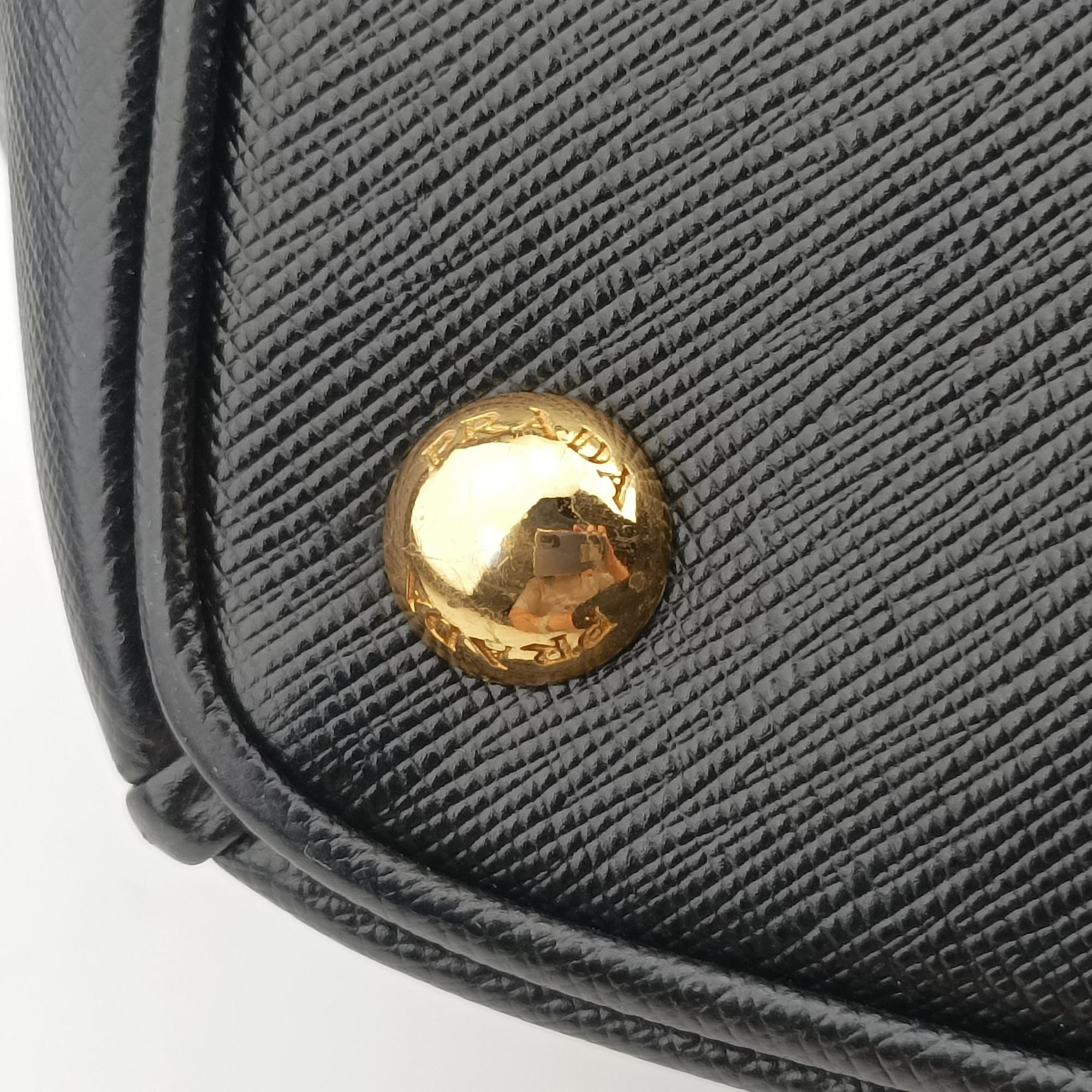 Galleria Black SAFFIANO Leather BN2274 165 31/Jガレリア ブラック サフィアーノレザー BN2274 165 31/J