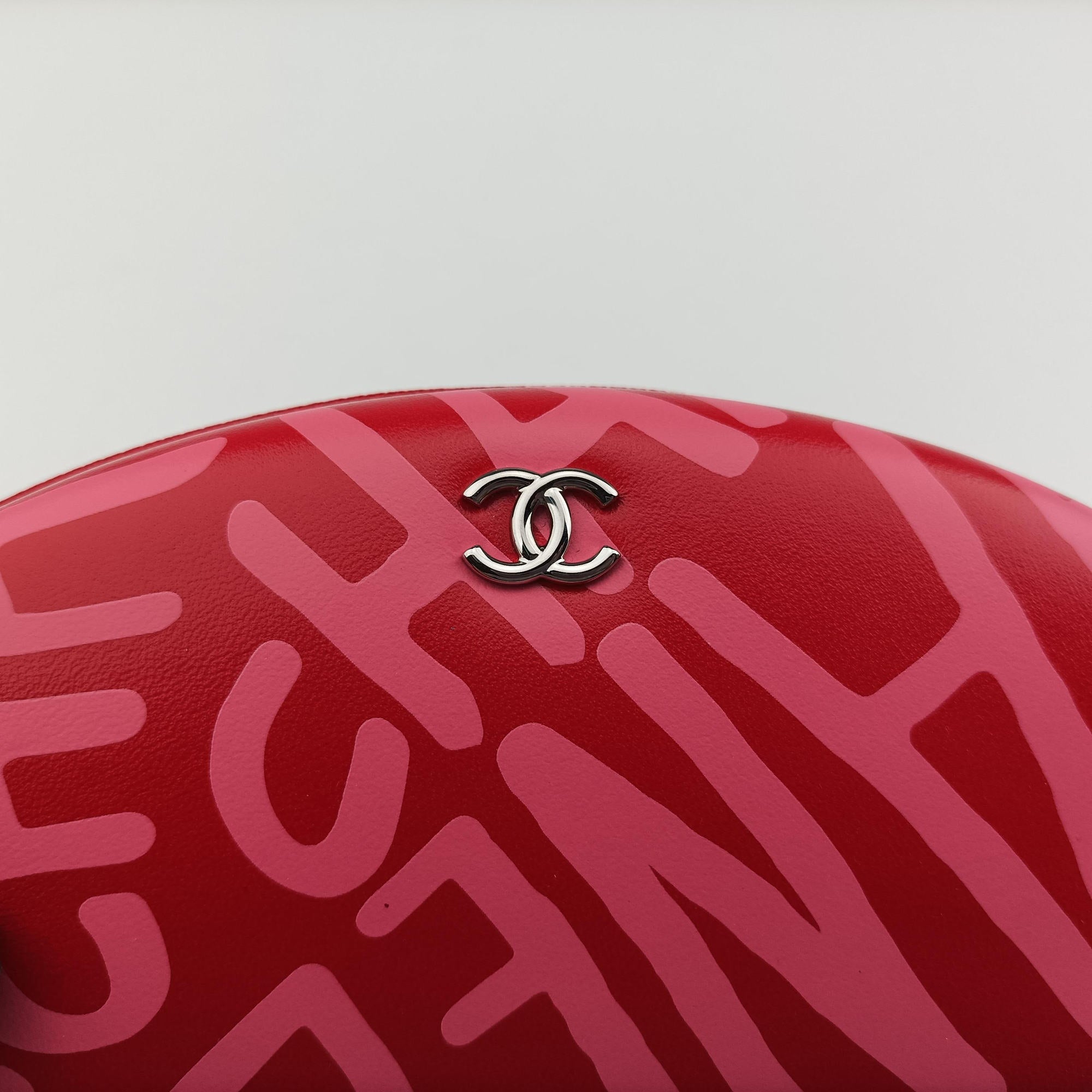 Coco Neige Convertible Zip Around Sunglasses Case Red Leather AP2368 31746614ココネージュ コンバーチブル ジップアラウンド サングラスケース レッド レザー AP2368 31746614